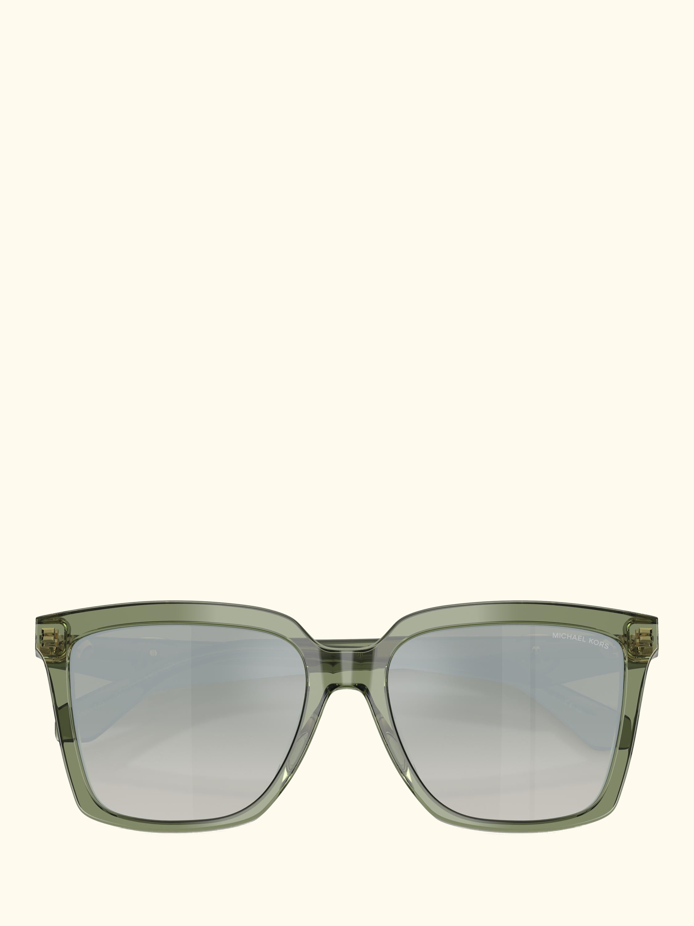 MK2256 Women's Square Sunglasses, Green