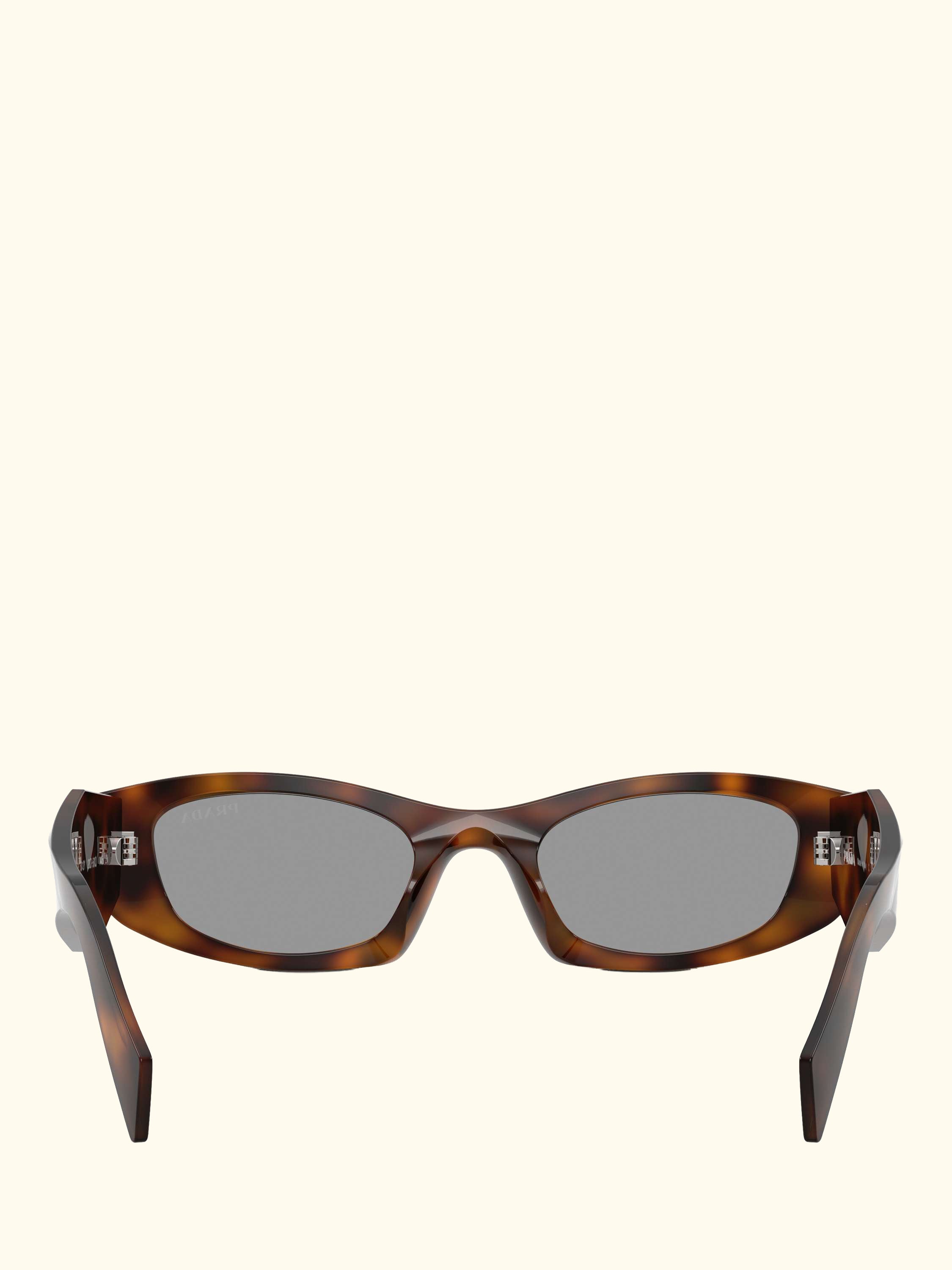 PR B16S Women's Oval Sunglasses, Juniper Tortoise/Grey