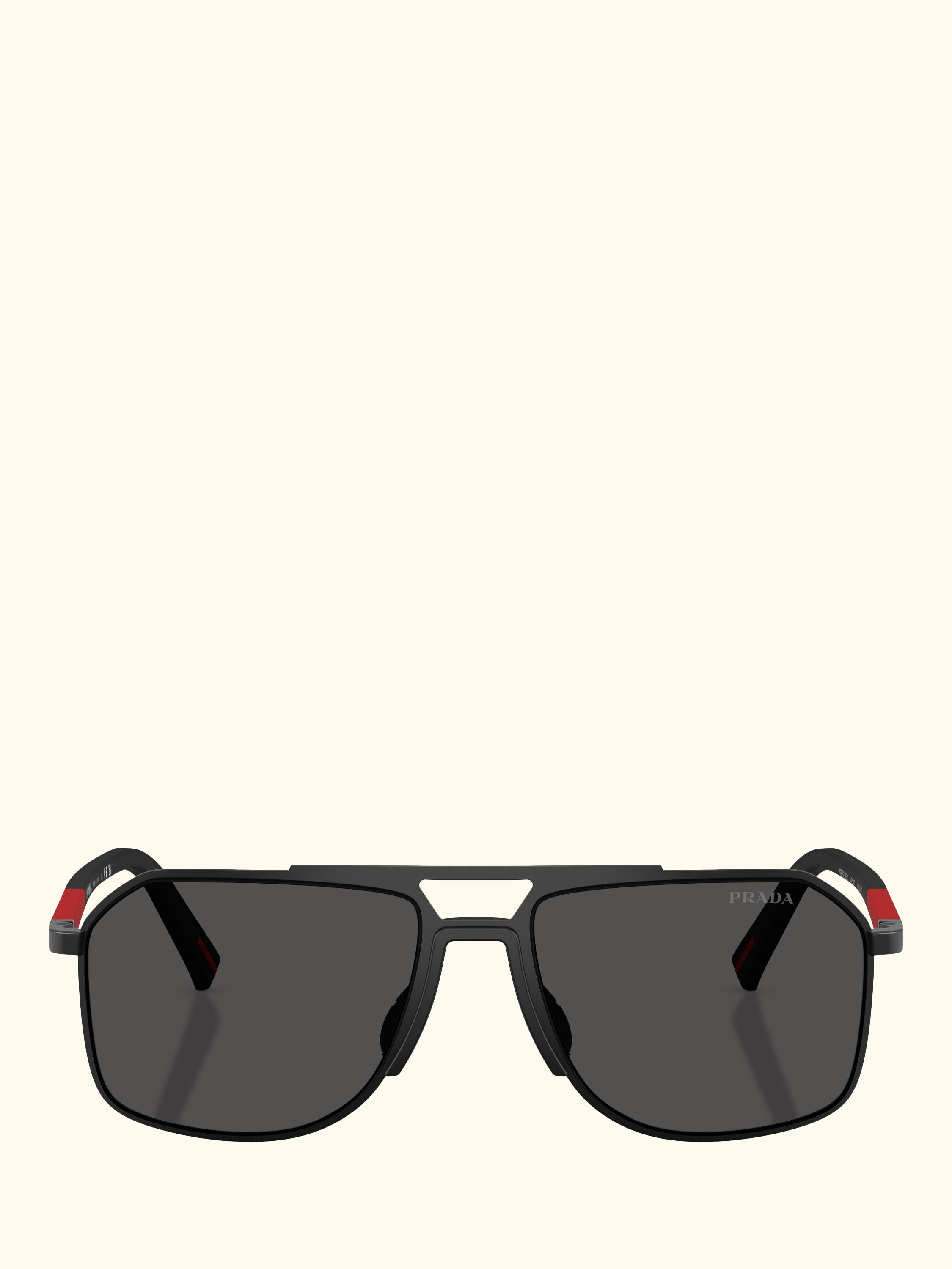 PS B51S1B Men's Aviator Sunglasses, Matte Black
