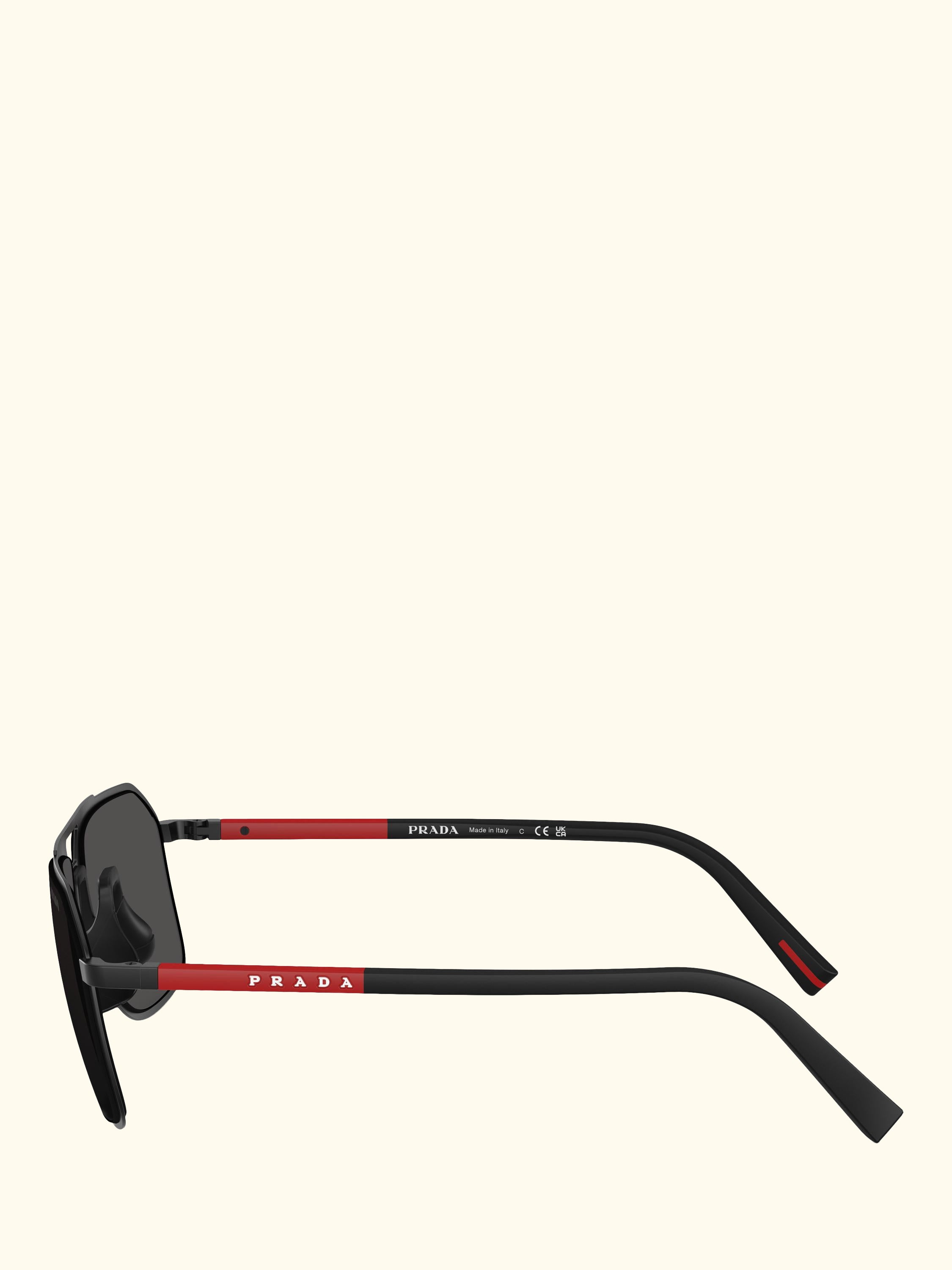 PS B51S1B Men's Aviator Sunglasses, Matte Black
