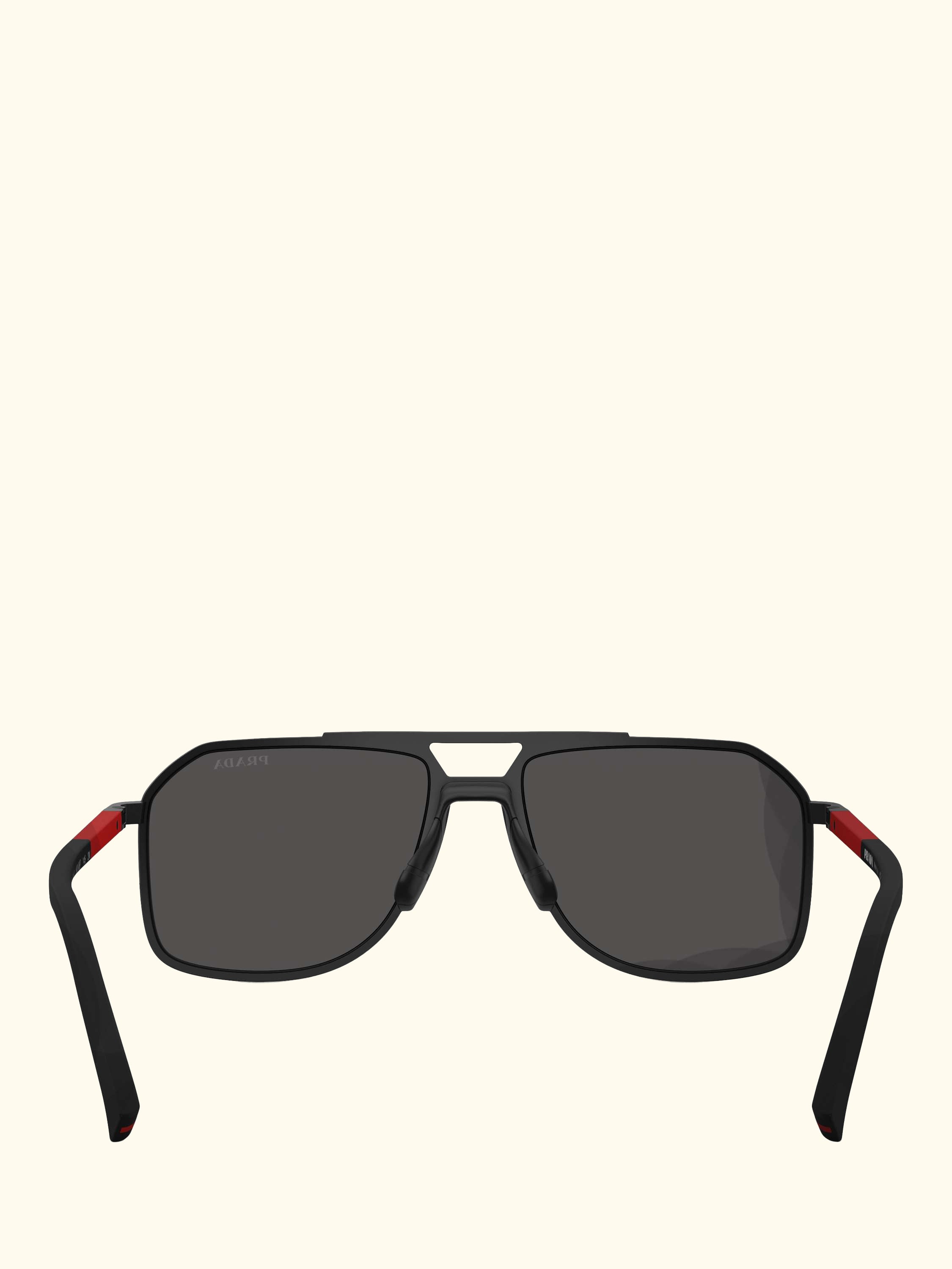 PS B51S1B Men's Aviator Sunglasses, Matte Black