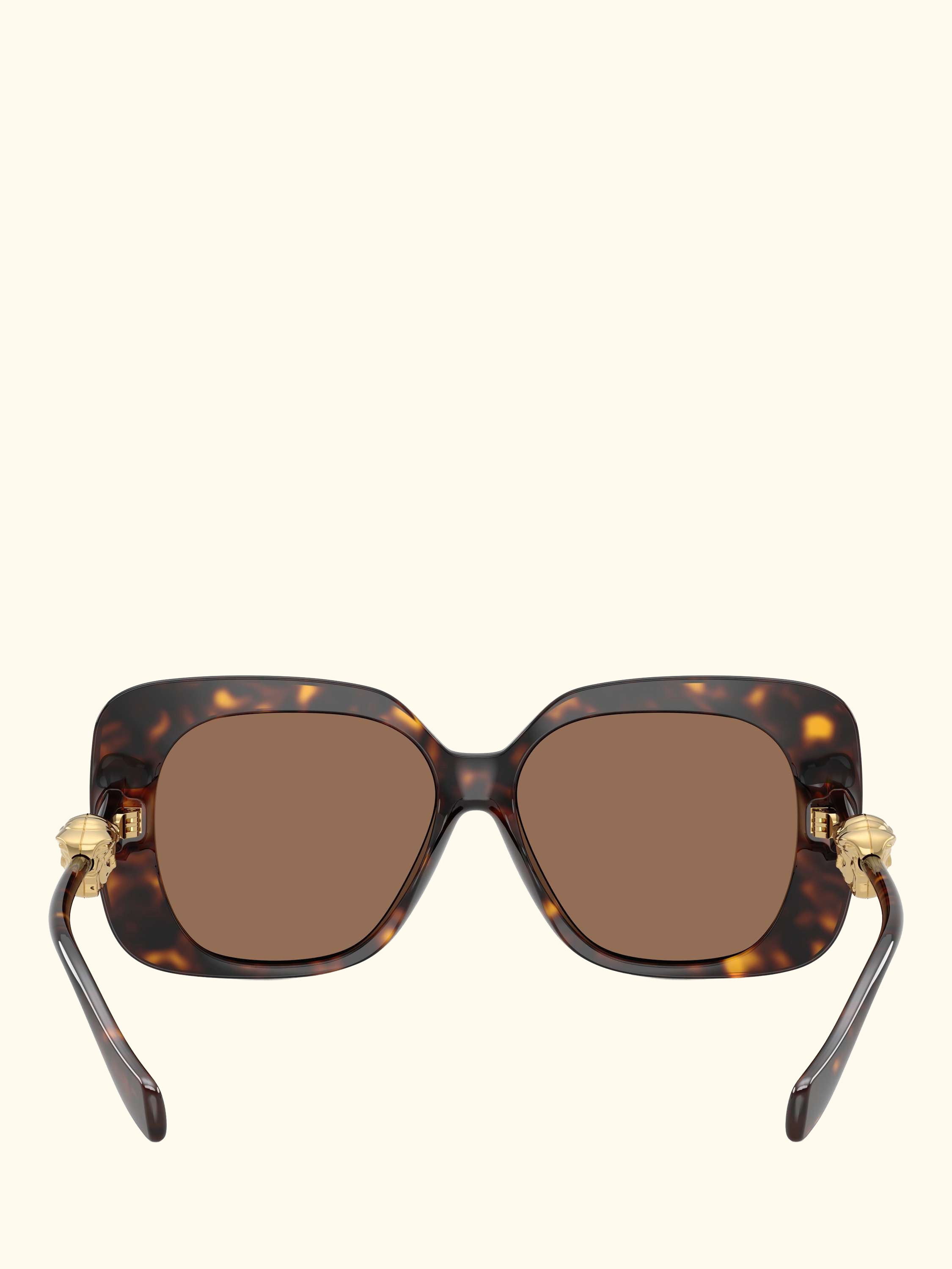 VE4499U Women's Square Sunglasses, Black/Grey