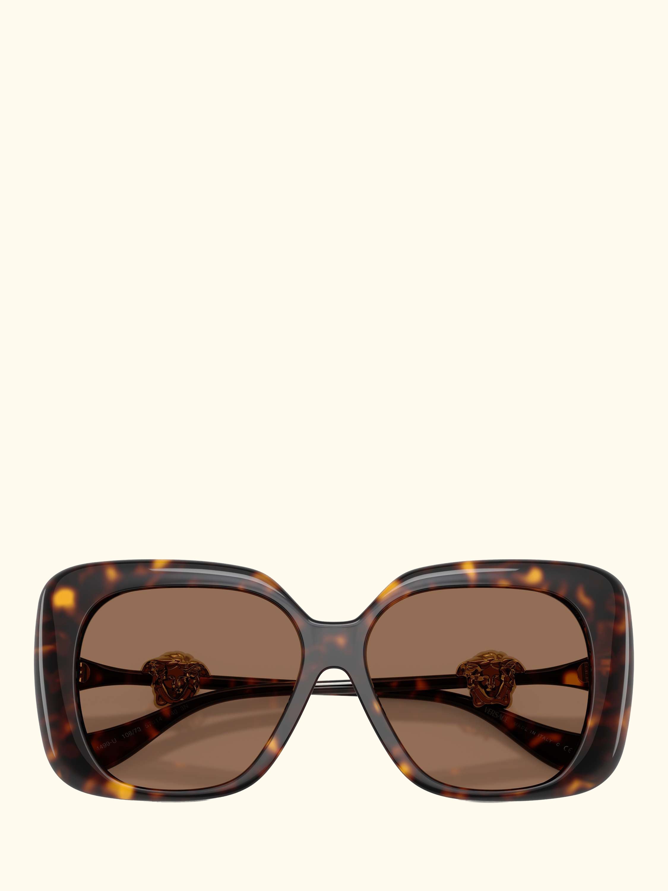 VE4499U Women's Square Sunglasses, Black/Grey