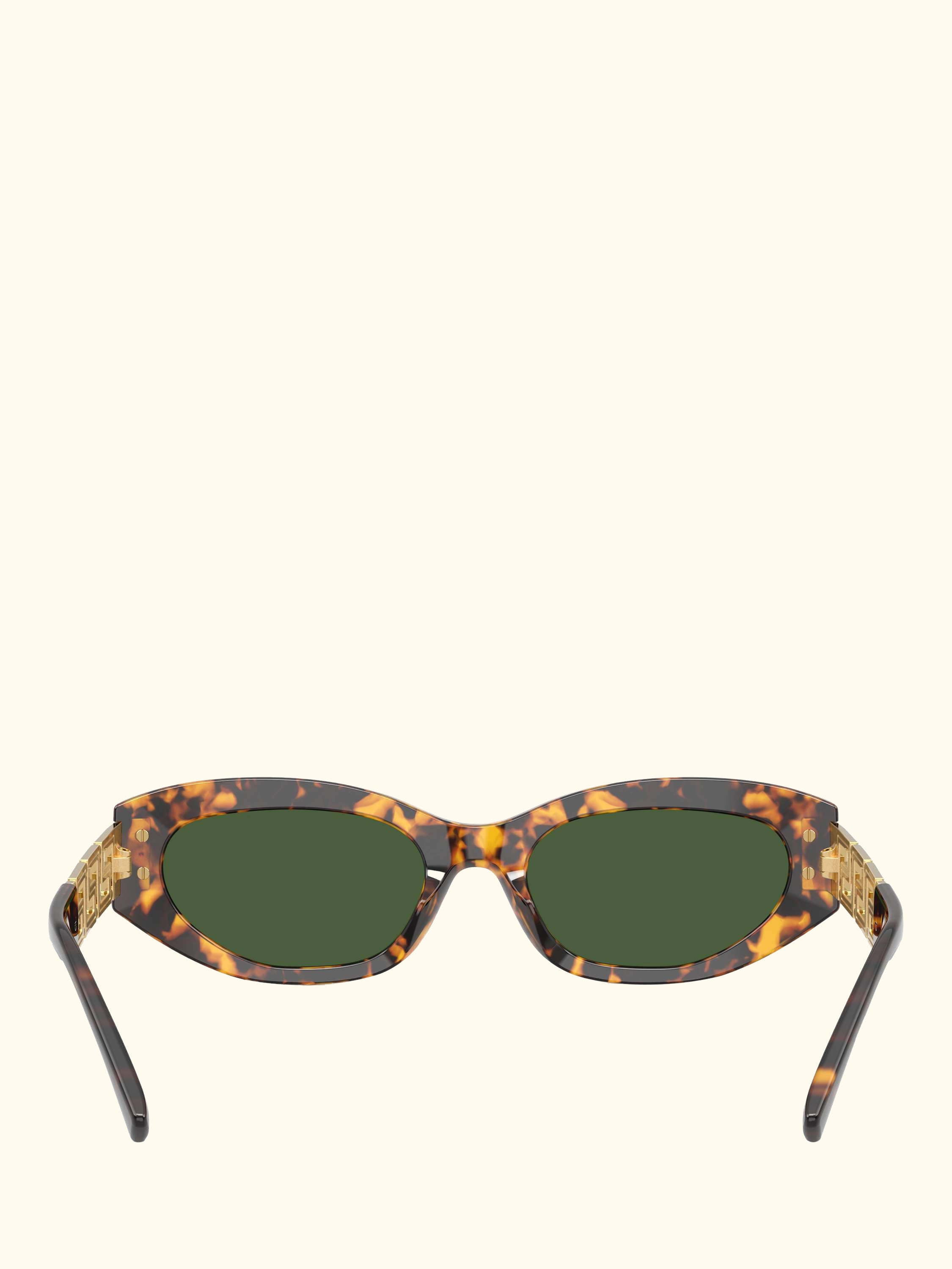 VE4501 Women's Cat's Eye Sunglasses, Brown Tortoise/Green