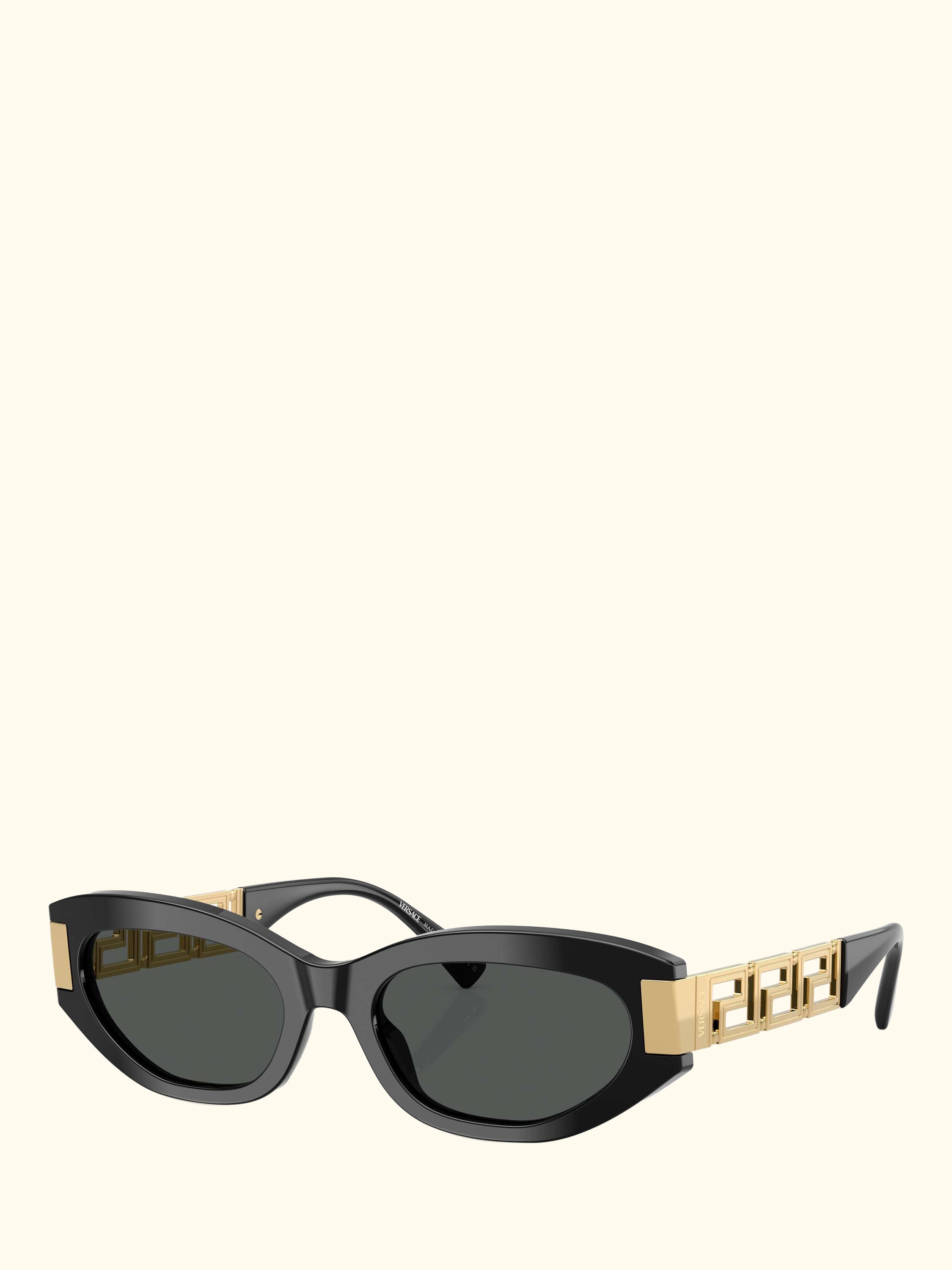 VE4501G Women's Cat's Eye Sunglasses, Black/Grey
