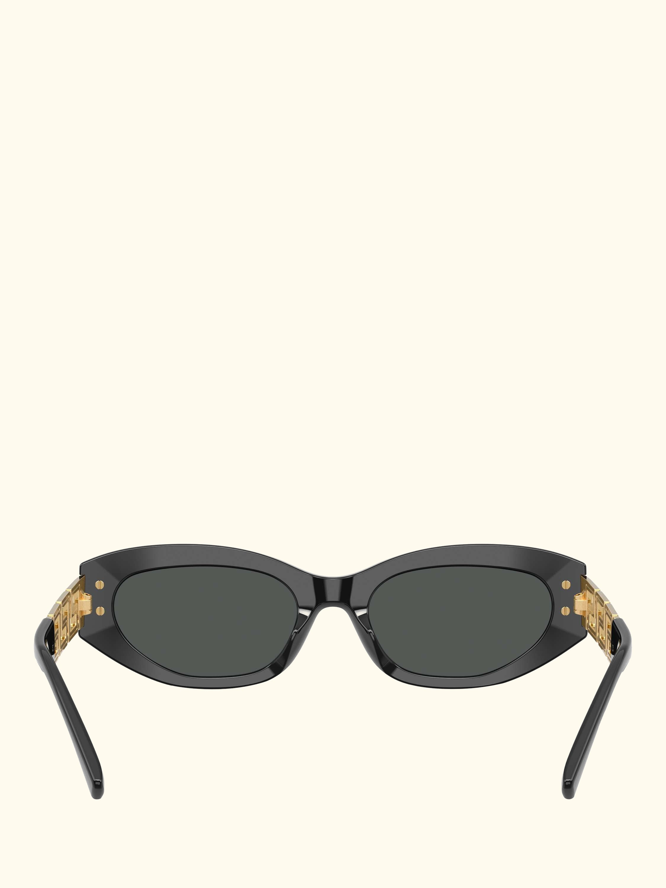 VE4501G Women's Cat's Eye Sunglasses, Black/Grey