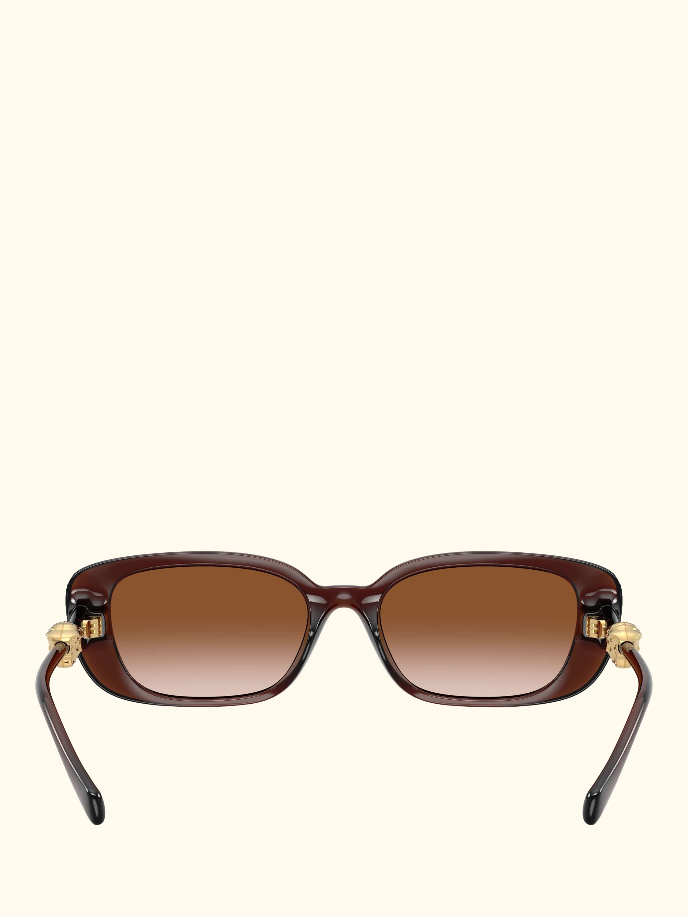 VE4504D Women's Pillow Sunglasses, Brown