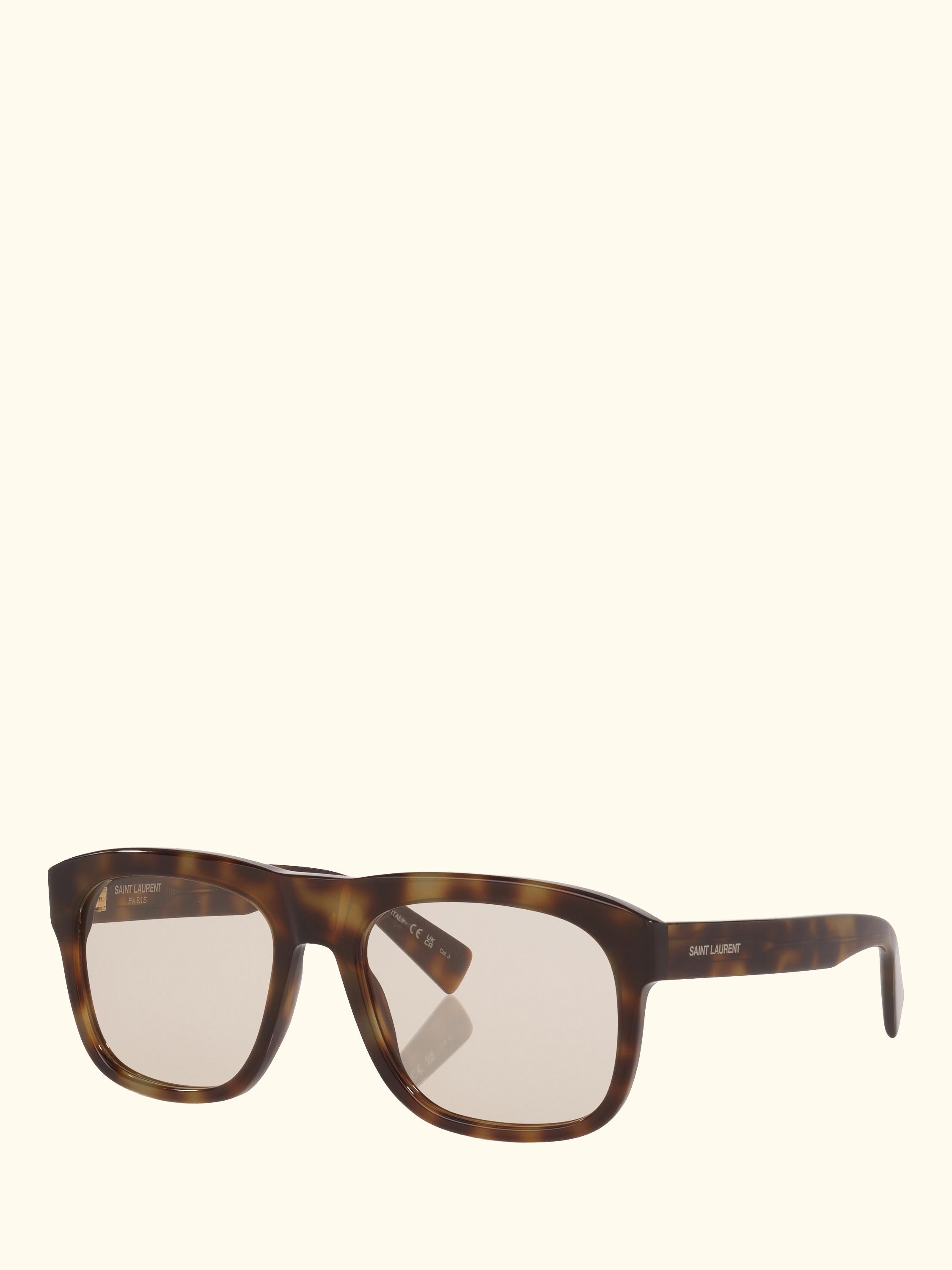 YS000427 Men's Square Sunglasses, Tortoise Brown/Beige