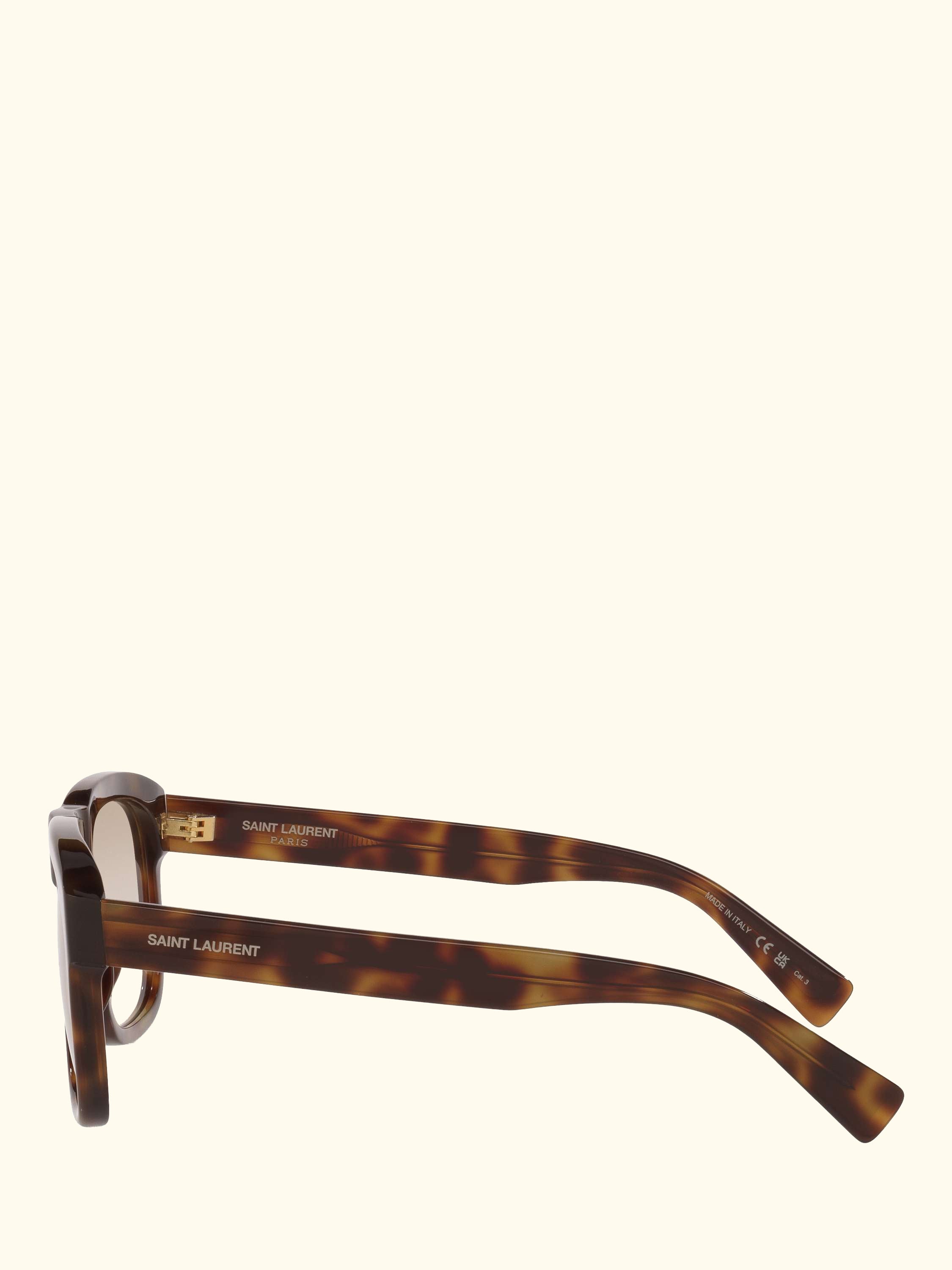 YS000427 Men's Square Sunglasses, Tortoise Brown/Beige