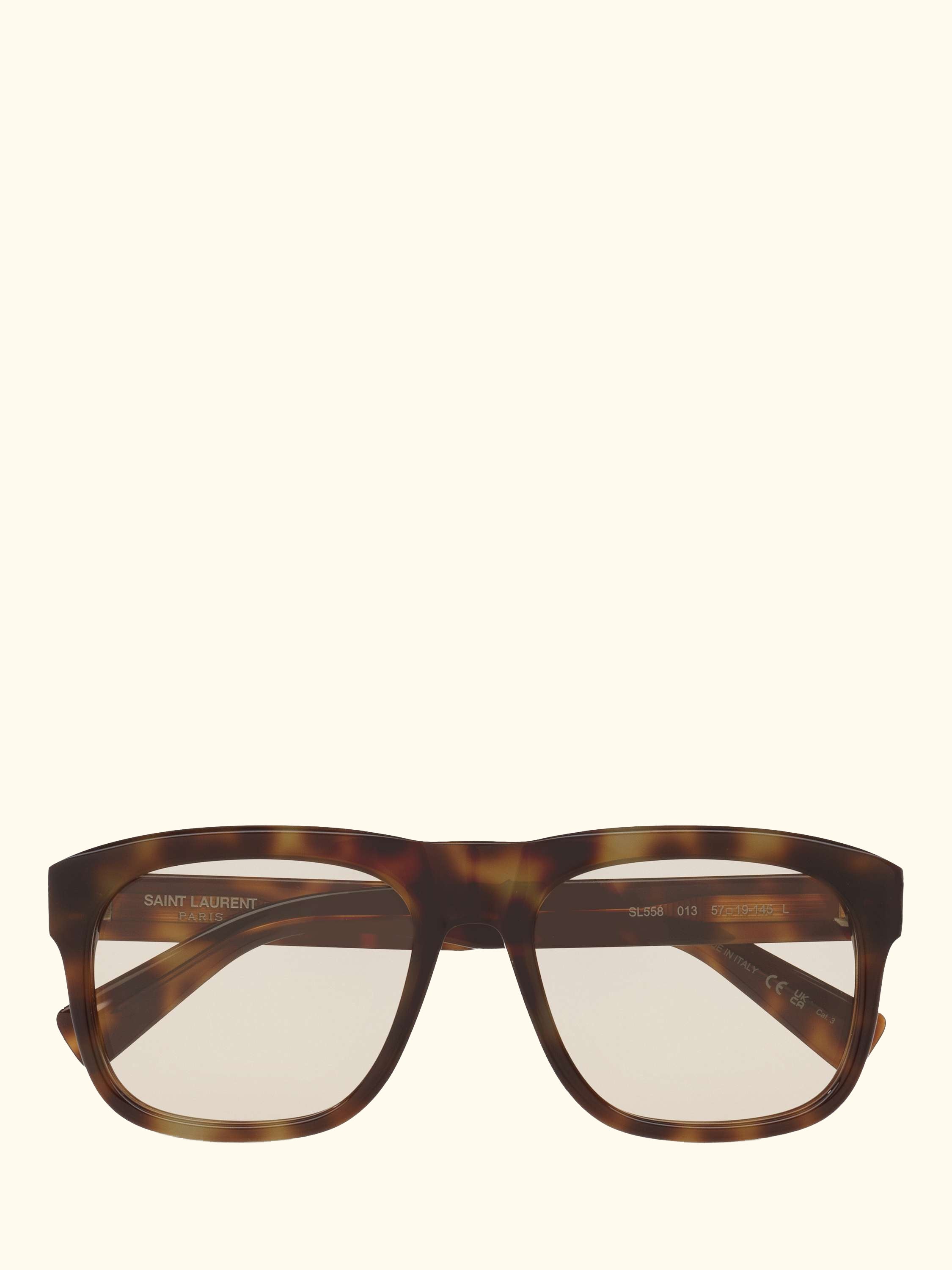 YS000427 Men's Square Sunglasses, Tortoise Brown/Beige