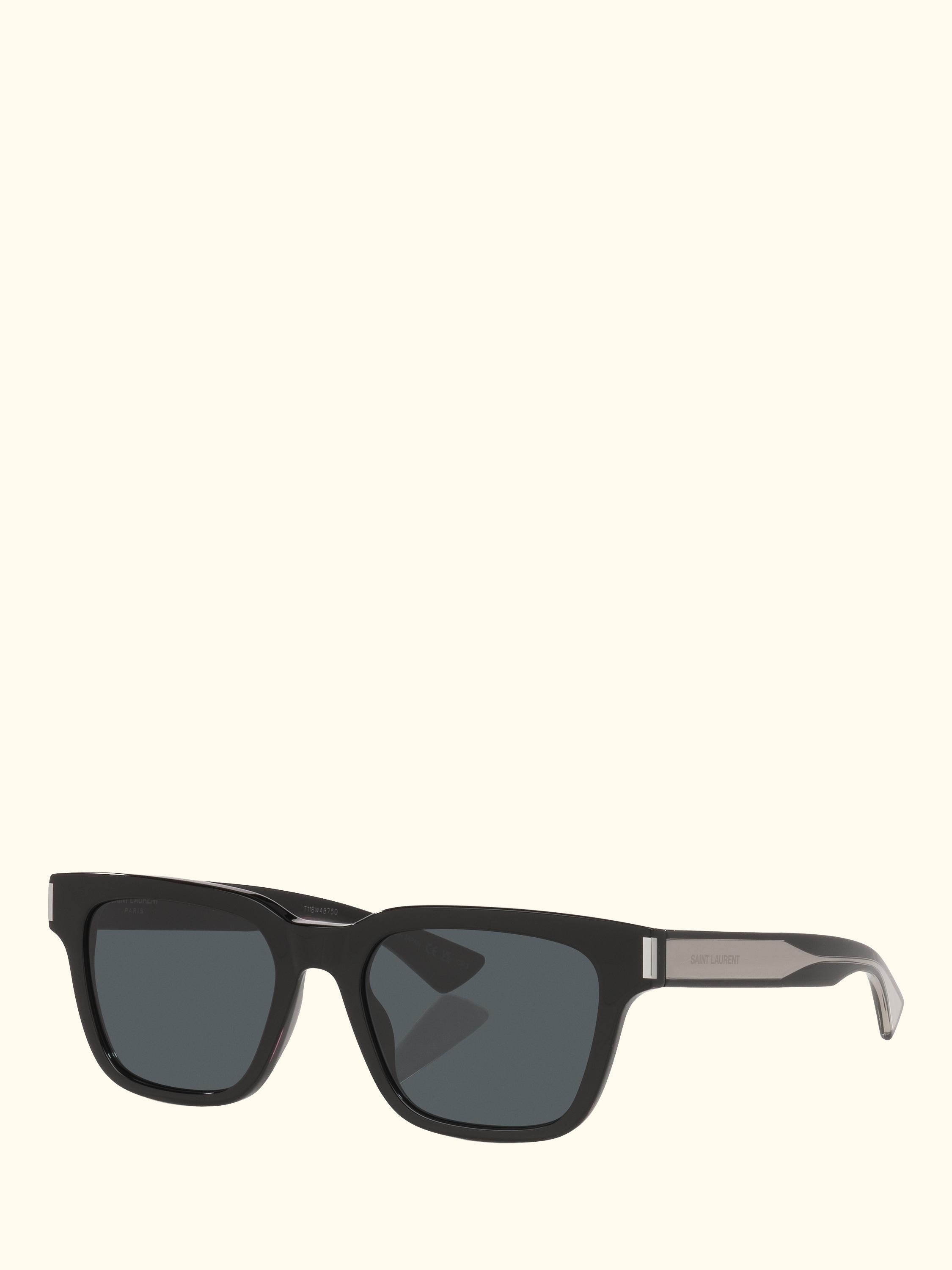 YS000835 Unisex Rectangular Sunglasses, Black