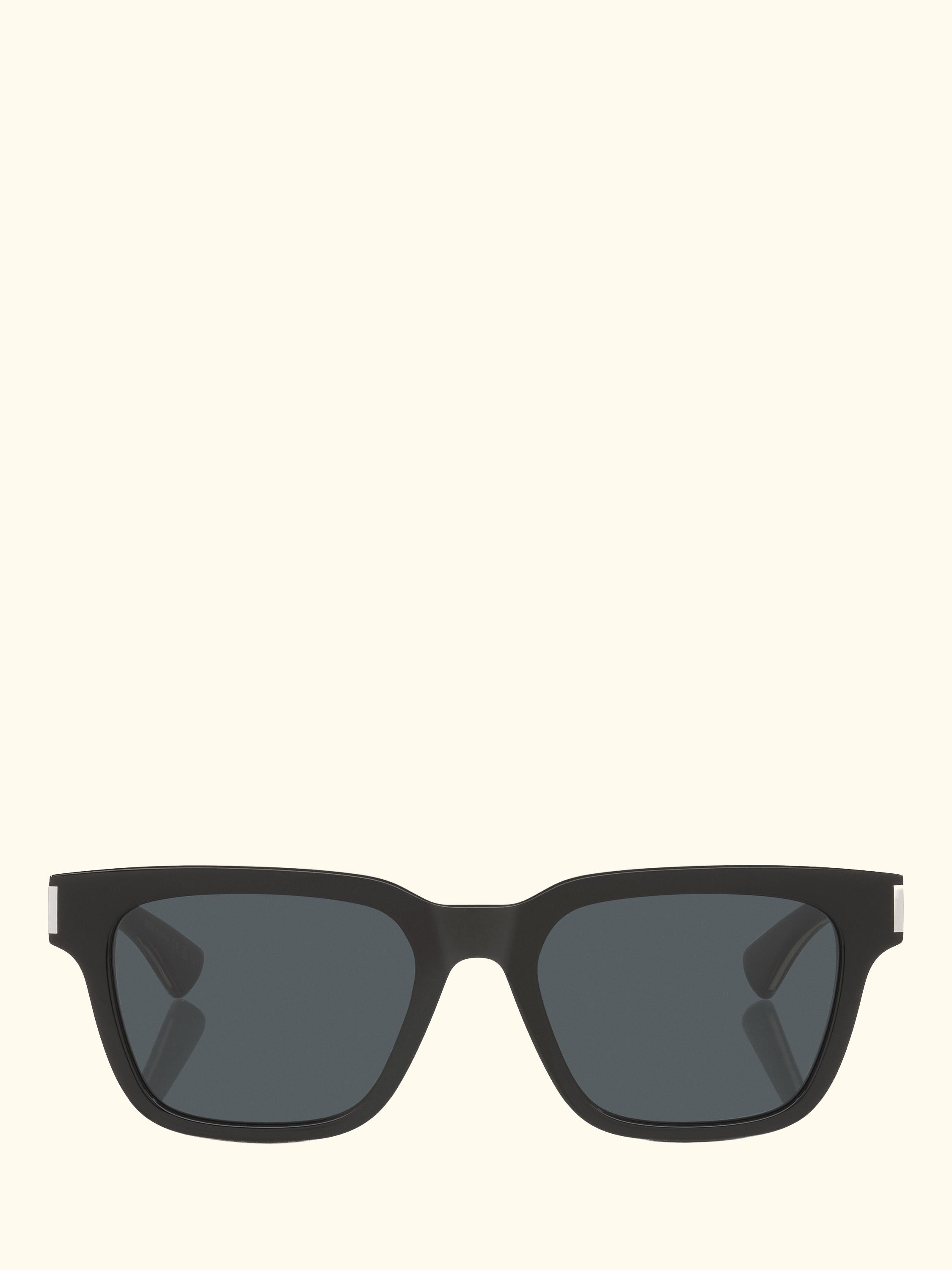 YS000835 Unisex Rectangular Sunglasses, Black