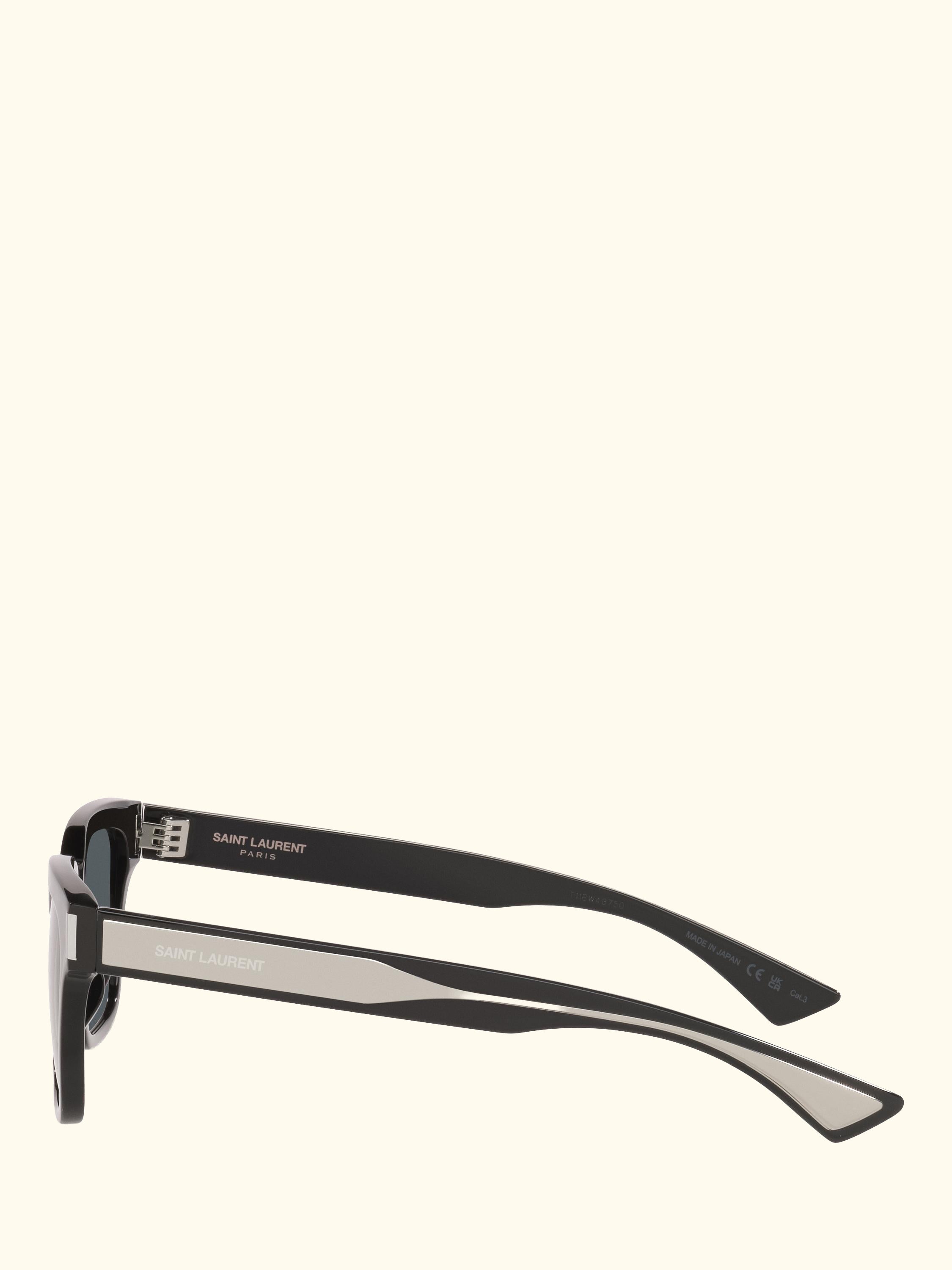 YS000835 Unisex Rectangular Sunglasses, Black