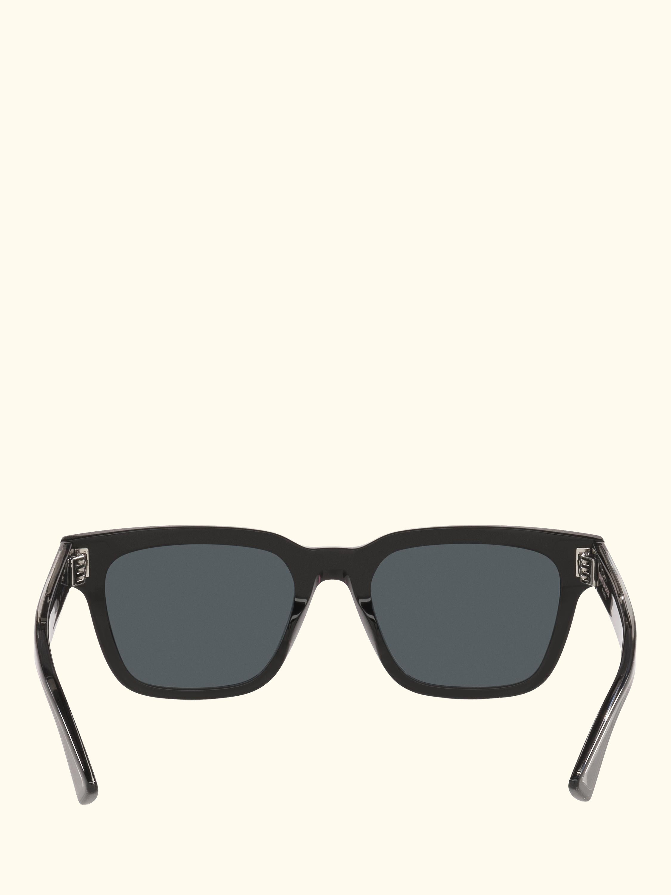 YS000835 Unisex Rectangular Sunglasses, Black