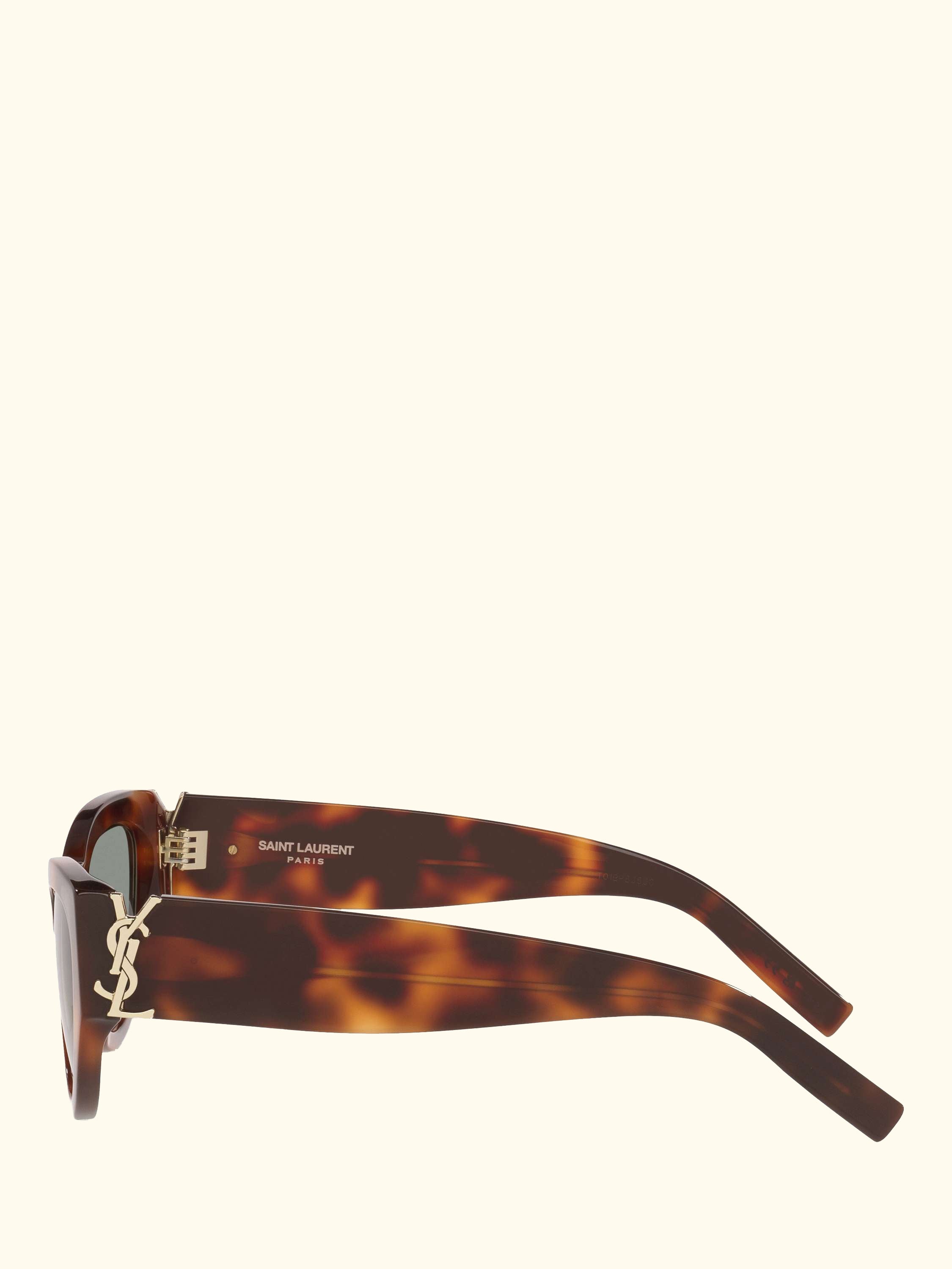 YS000850 Women's Cat Eye Sunglasses, Tortoise/Green
