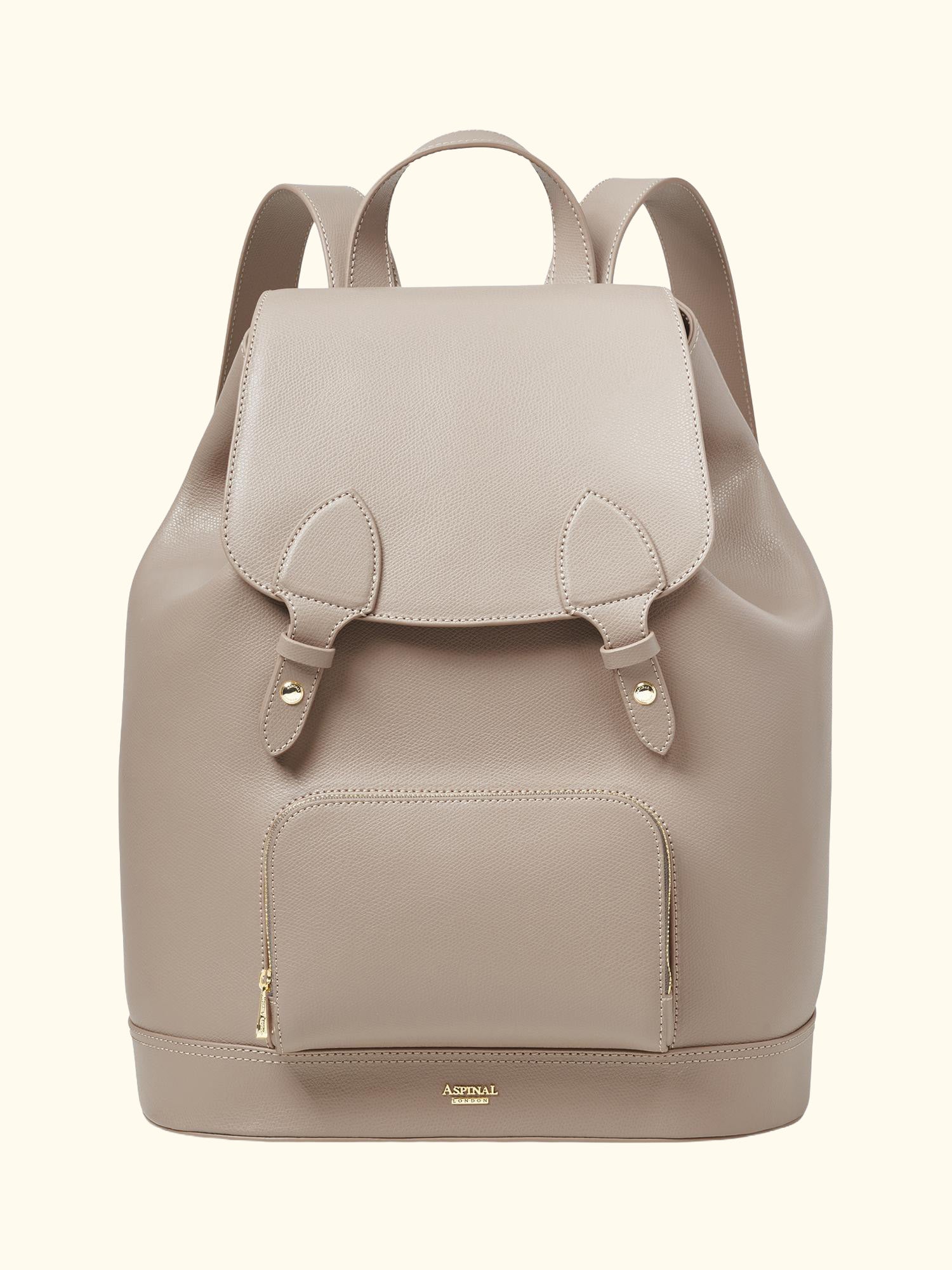 Moleskin Soft Saffiano Leather Backpack