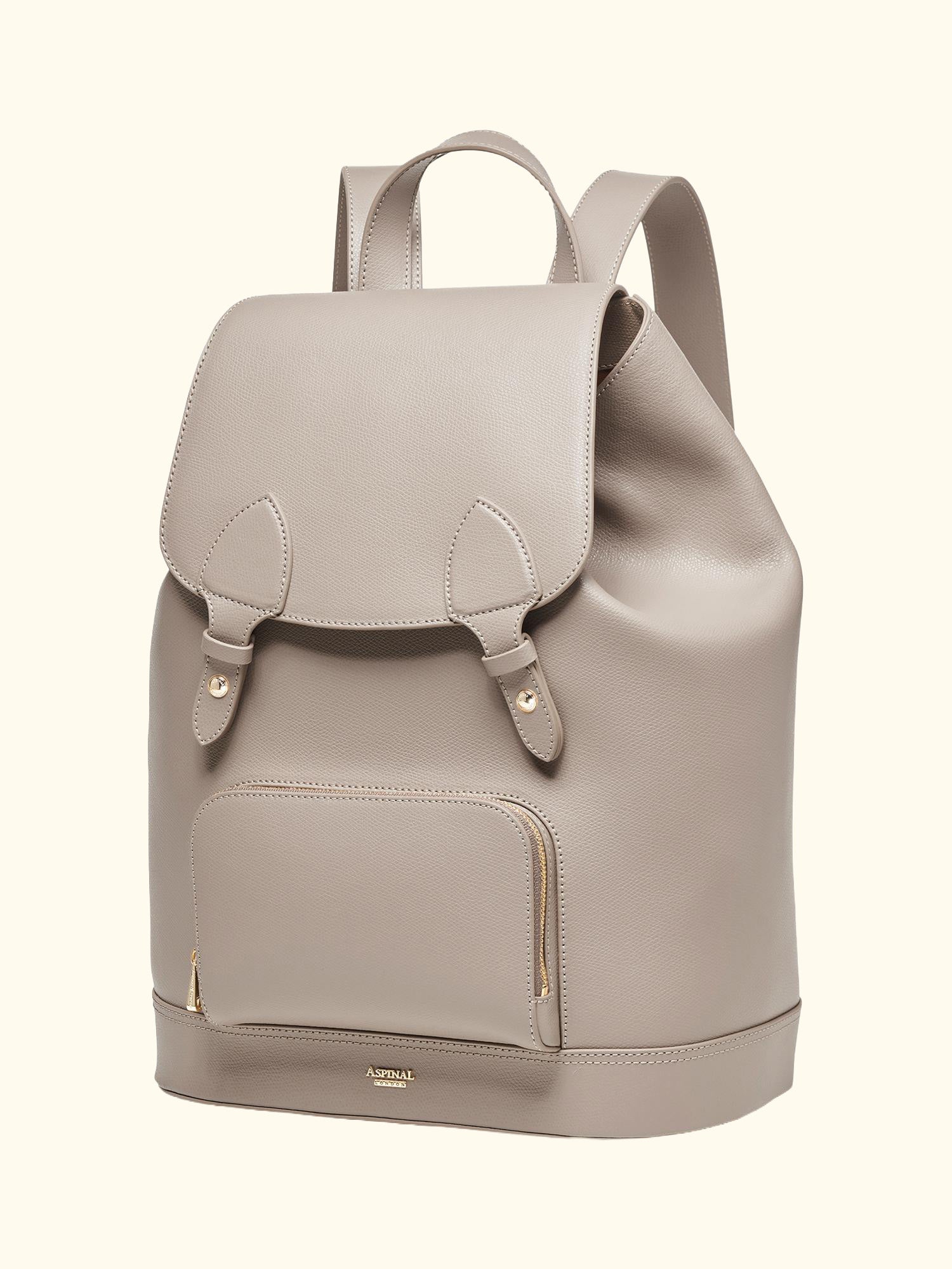 Moleskin Soft Saffiano Leather Backpack