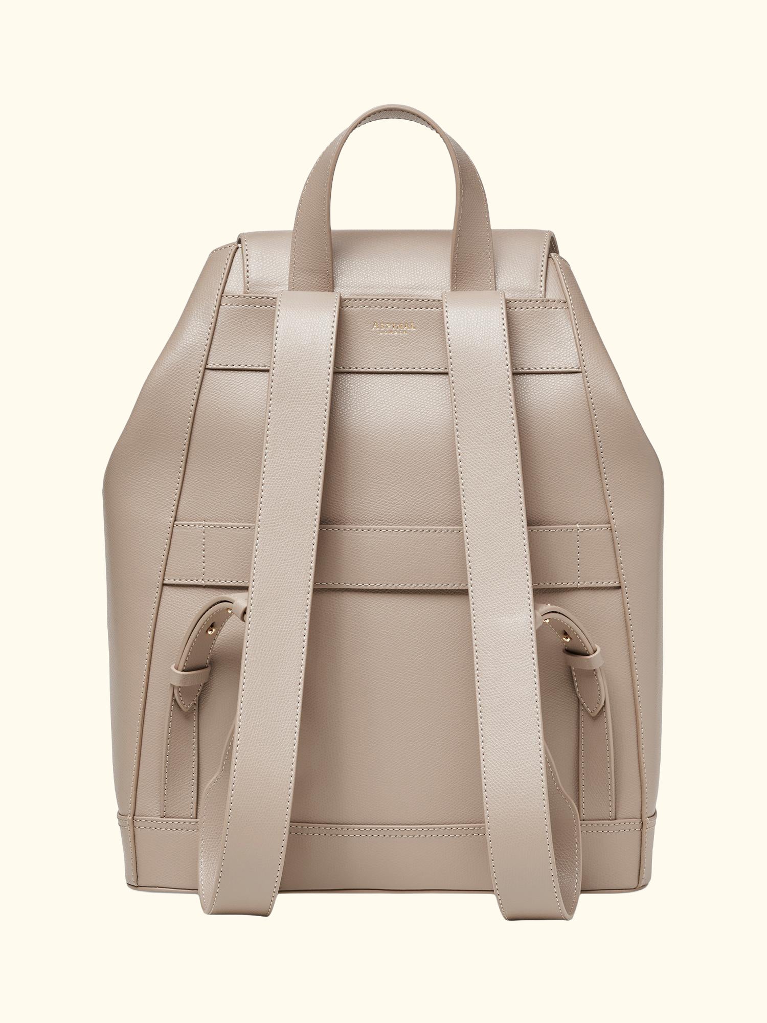 Moleskin Soft Saffiano Leather Backpack