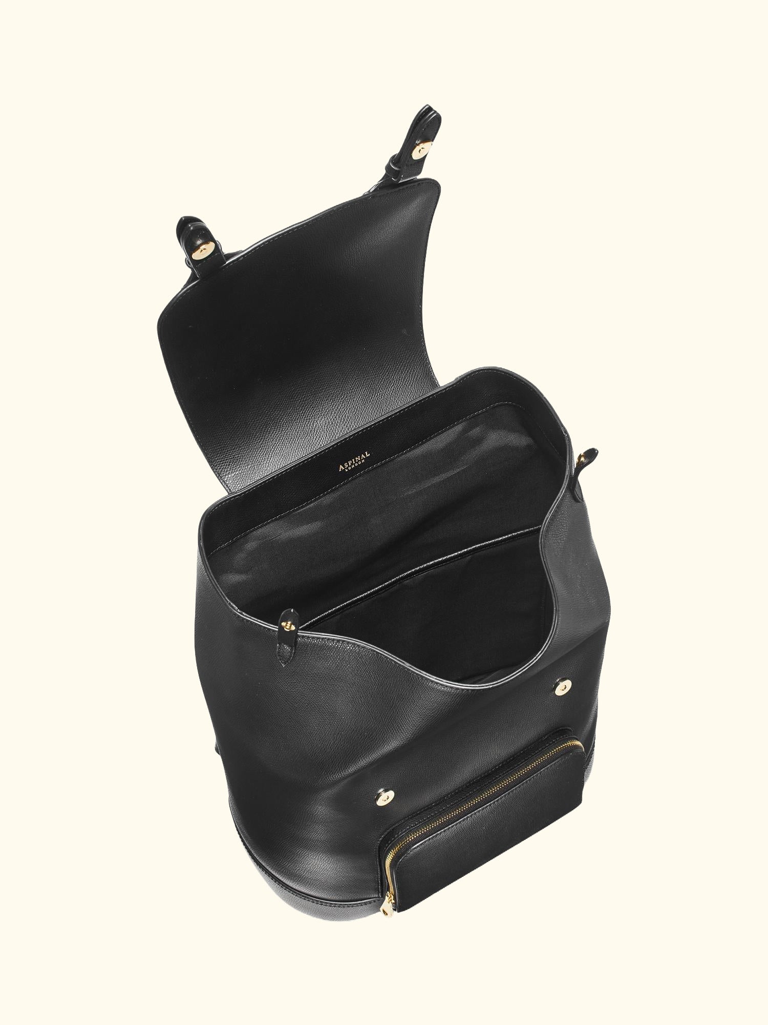 Moleskin Soft Saffiano Leather Backpack