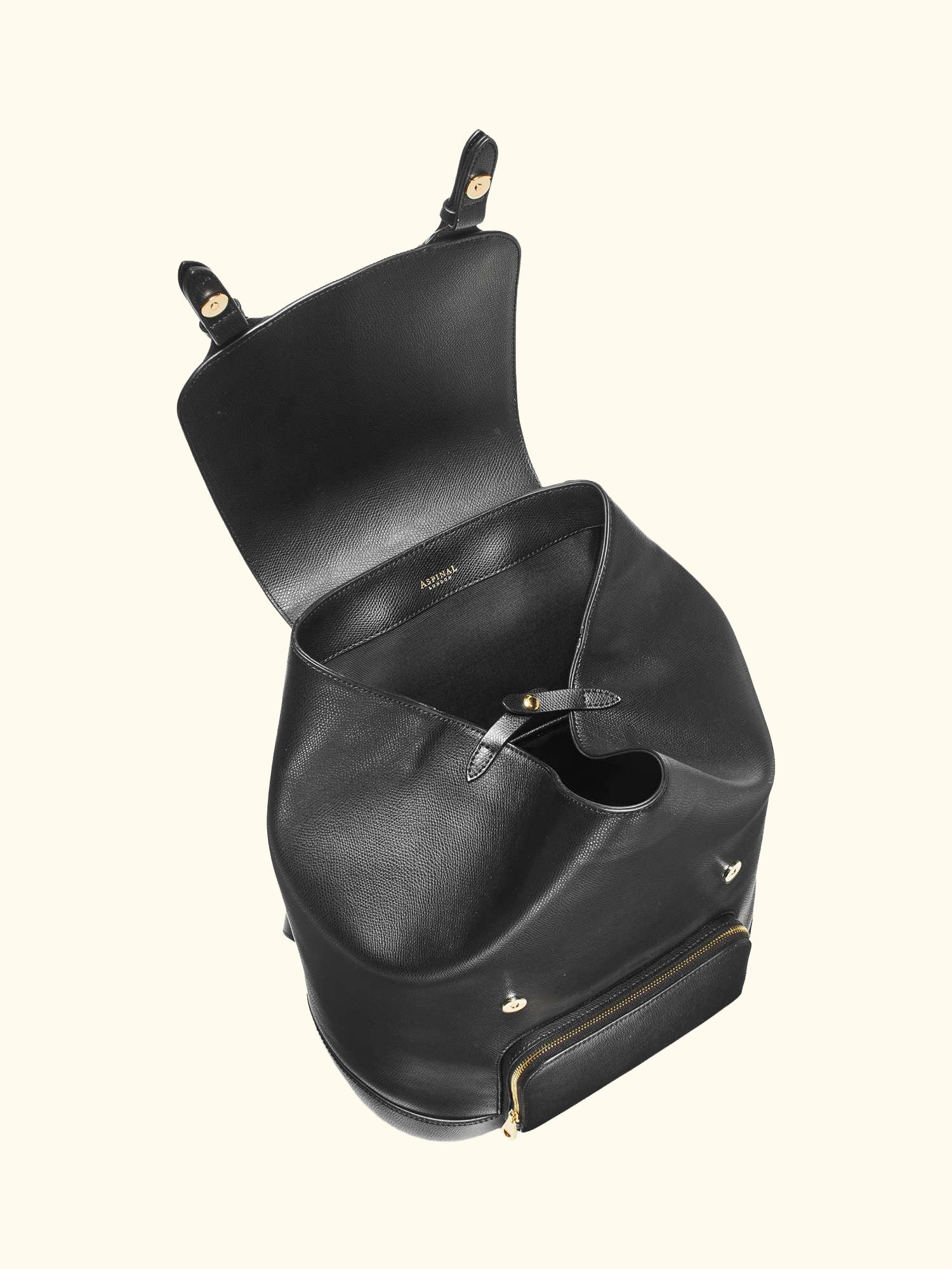 Moleskin Soft Saffiano Leather Backpack