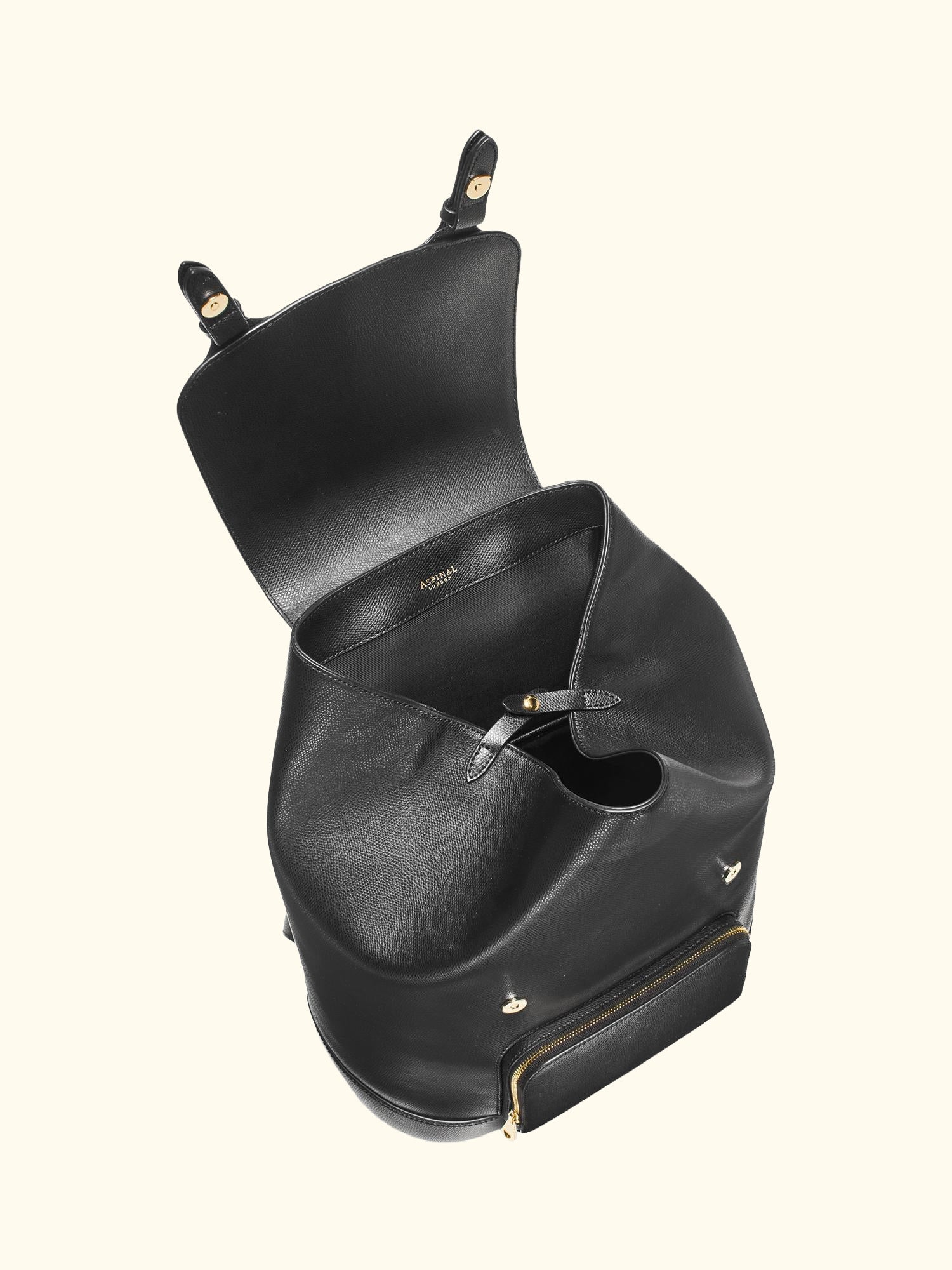 Moleskin Soft Saffiano Leather Backpack