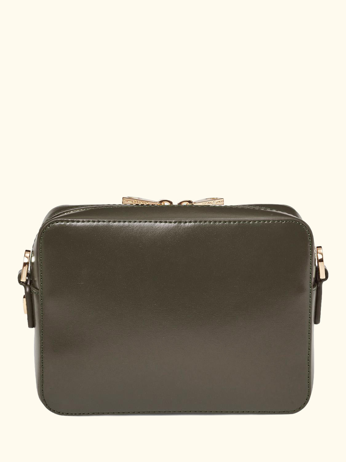 Leather Camera Crossbody Bag