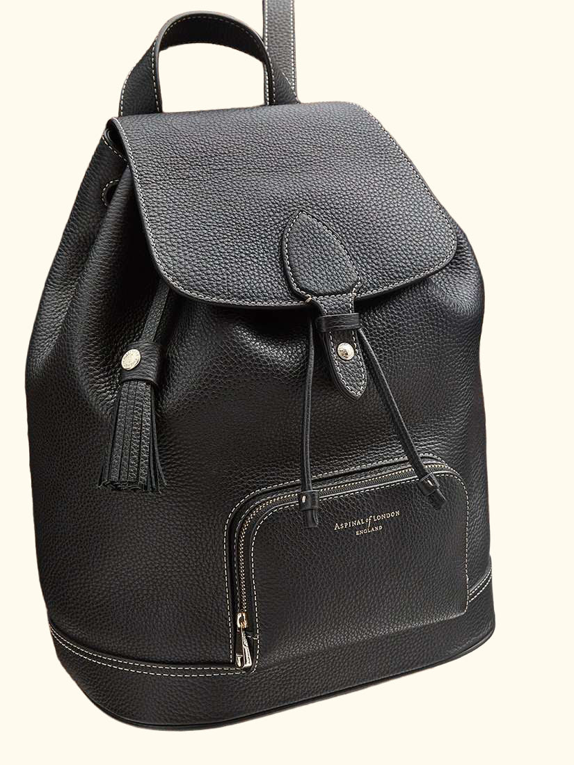 Hudson Leather Small Backpack