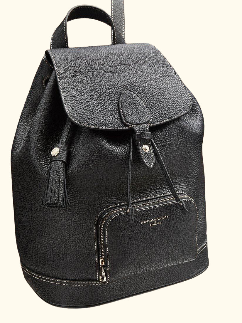 Hudson Leather Small Backpack