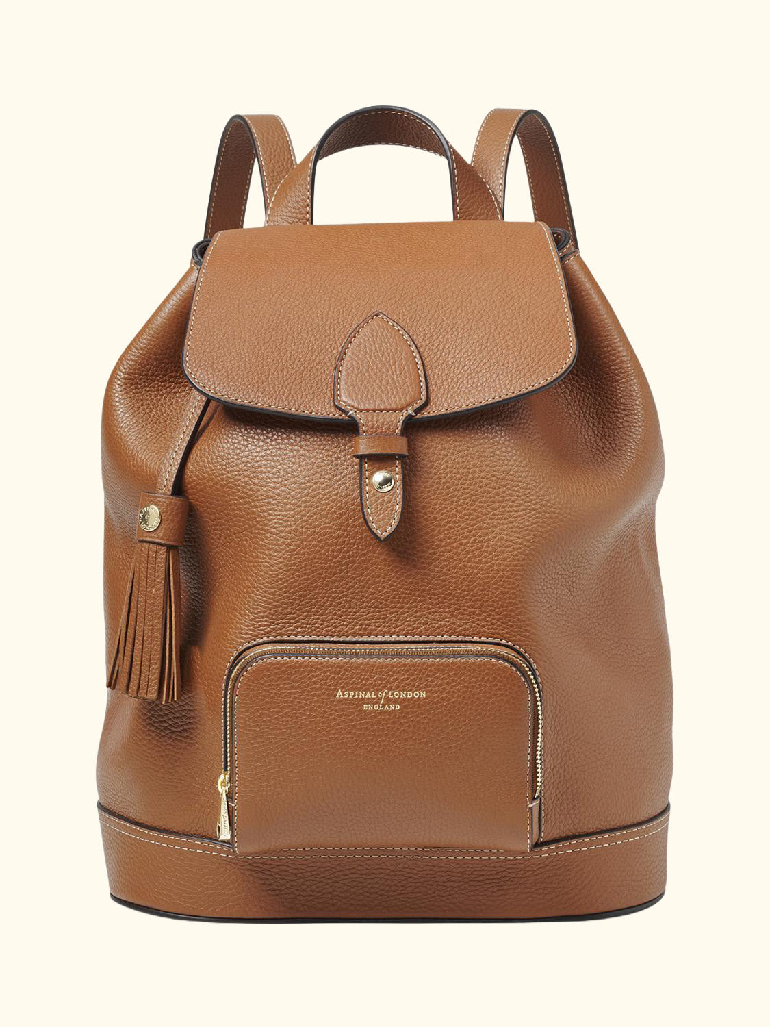 Hudson Leather Small Backpack