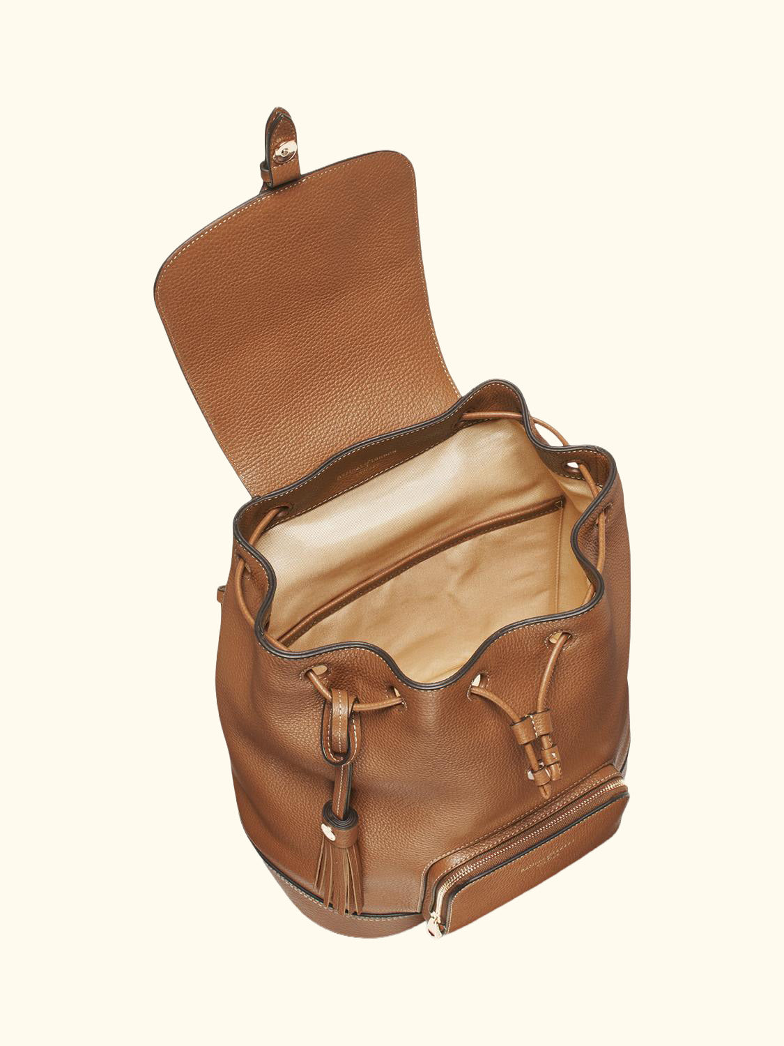 Hudson Leather Small Backpack