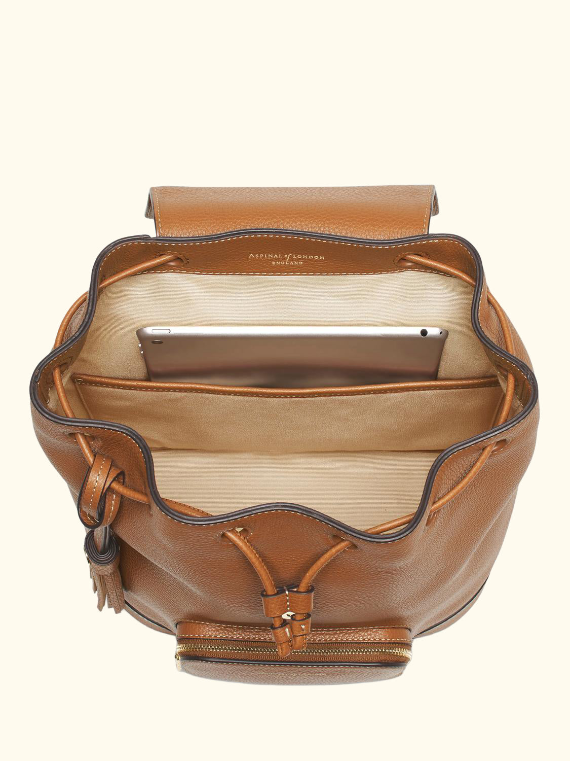 Hudson Leather Small Backpack