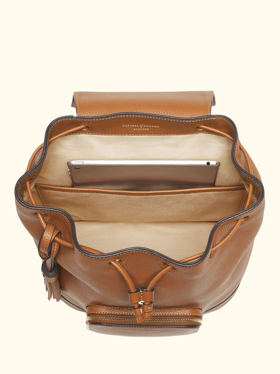 Hudson Leather Small Backpack