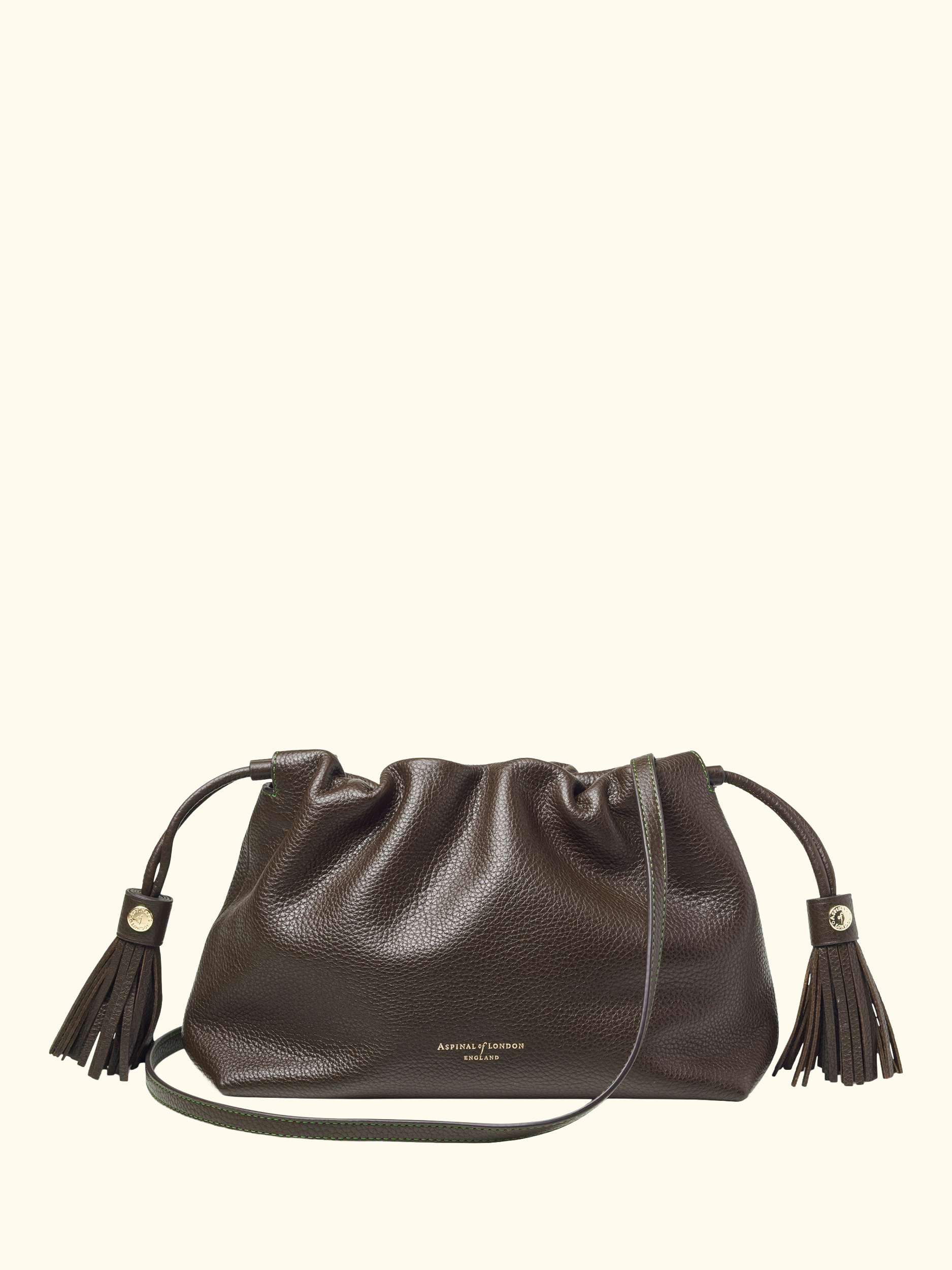 Hudson Large Leather Pouch Bag
