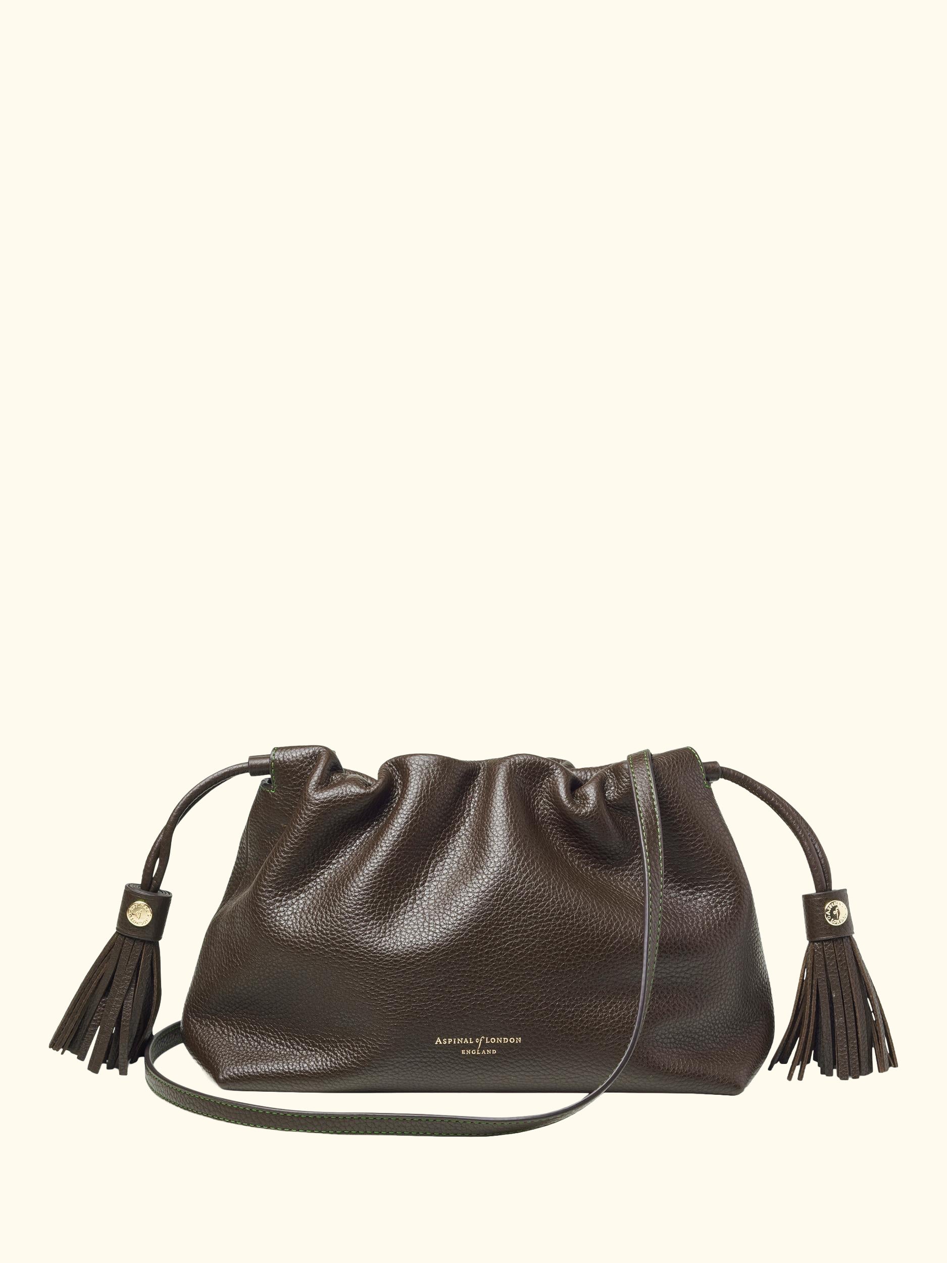 Hudson Large Leather Pouch Bag