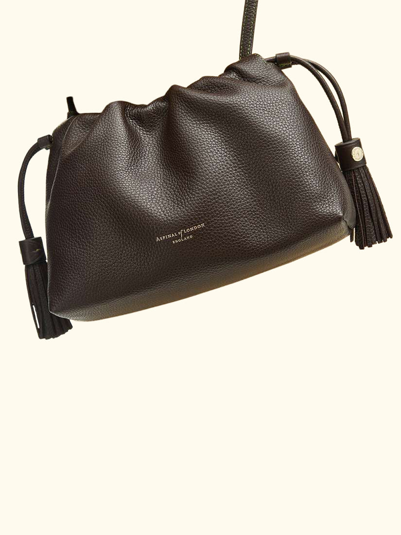 Hudson Large Leather Pouch Bag