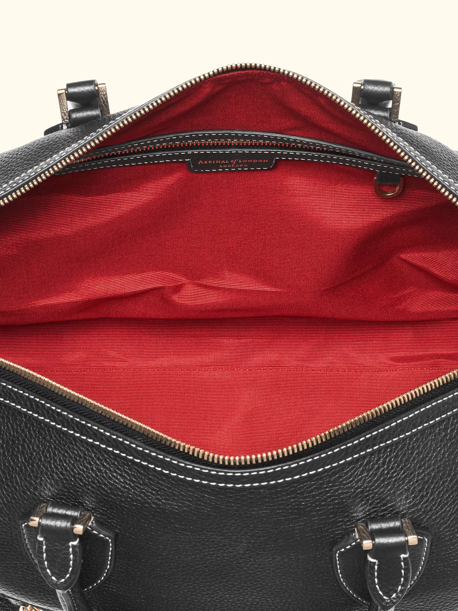 Hudson Leather Business Bag, Black