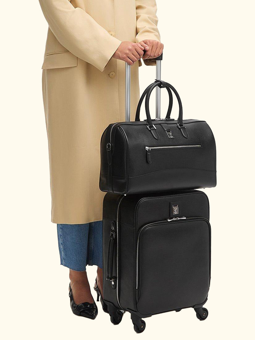 Hudson Leather Business Bag, Black
