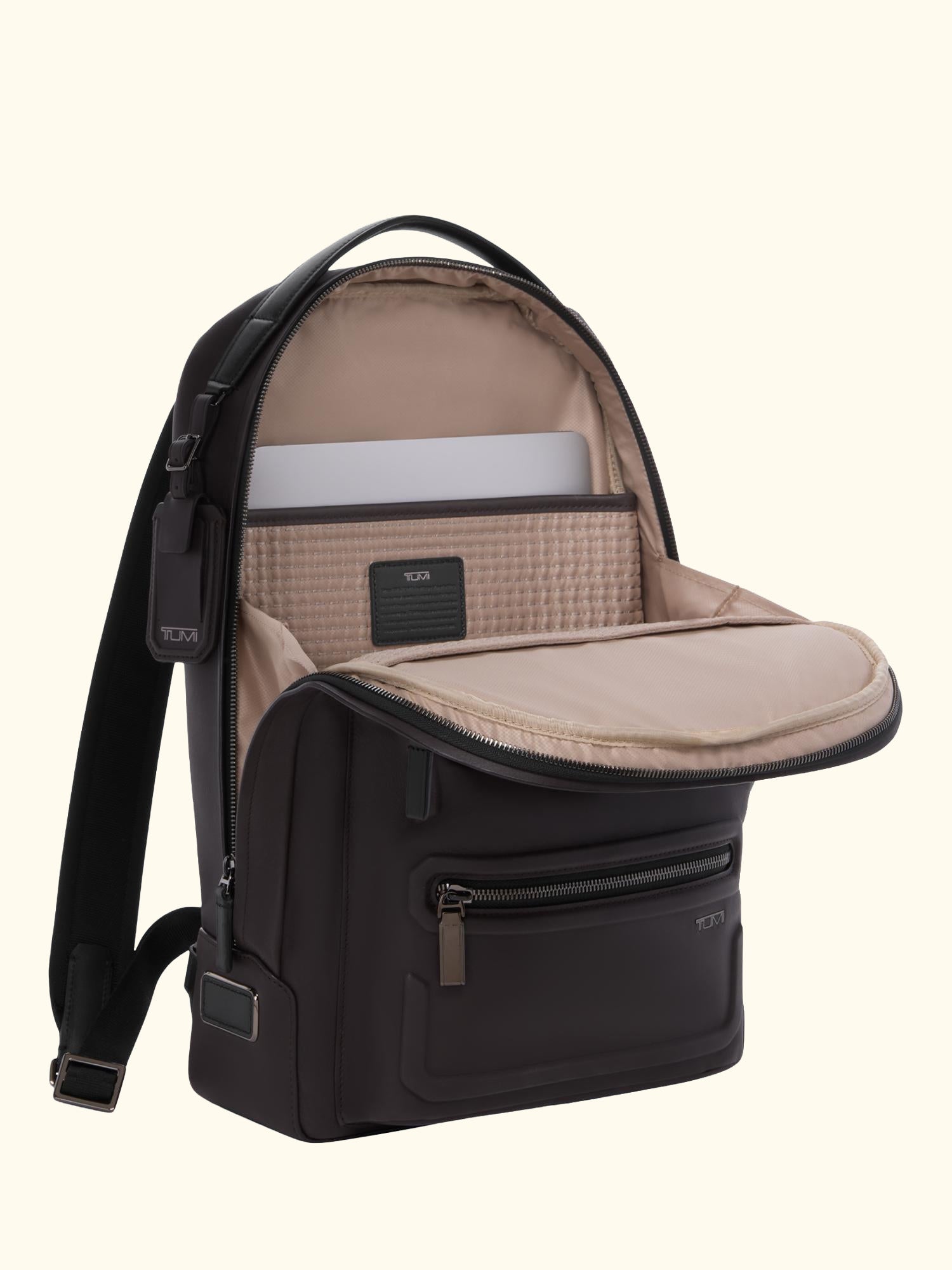 Bradner Backpack, Espresso Brown Bombe