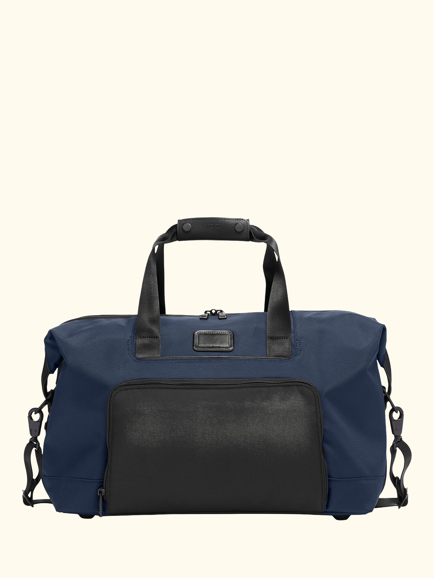 Double Expansion Travel Satchel, Navy