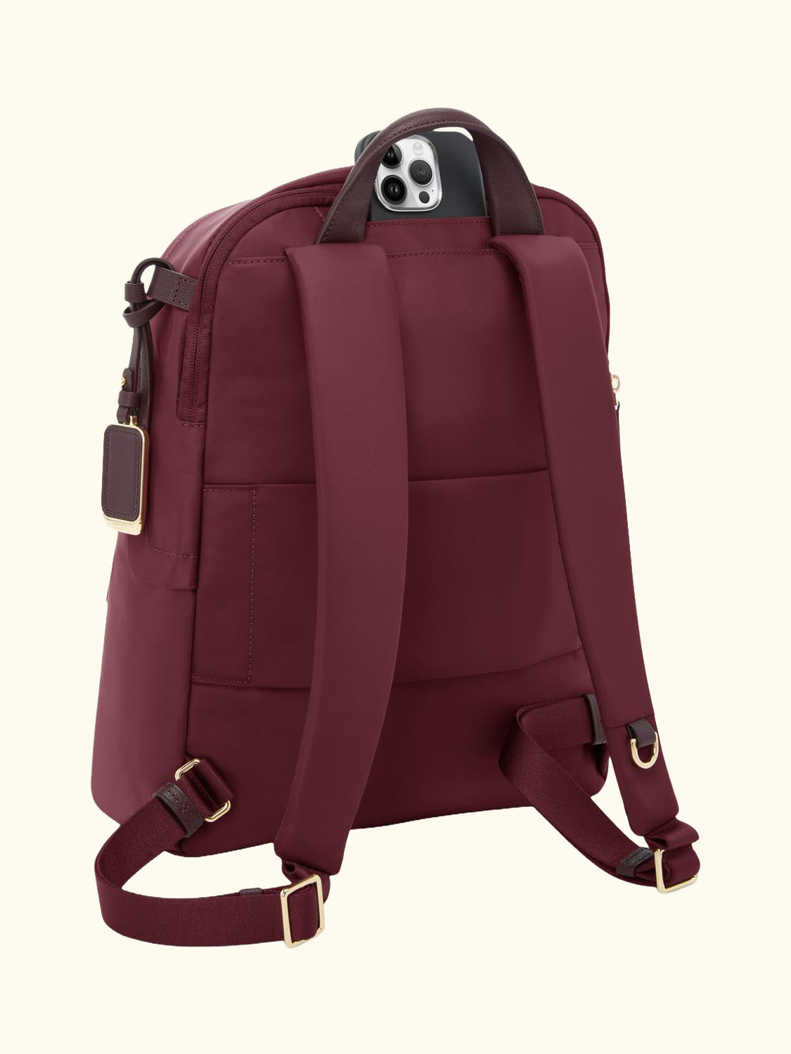 Halsey Backpack, Wine