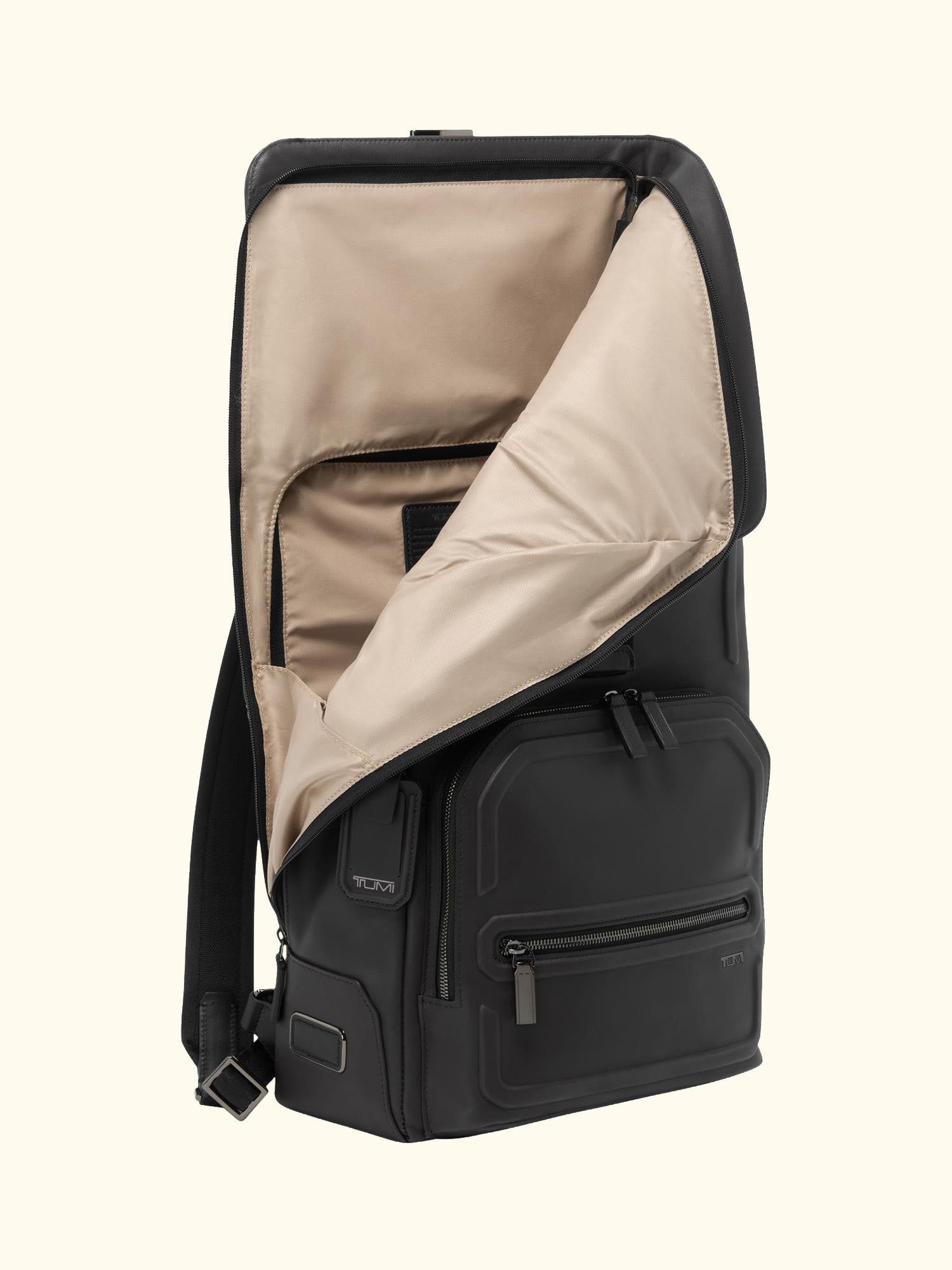 Osborn Roll Top Backpack, Espresso Brown Bombe