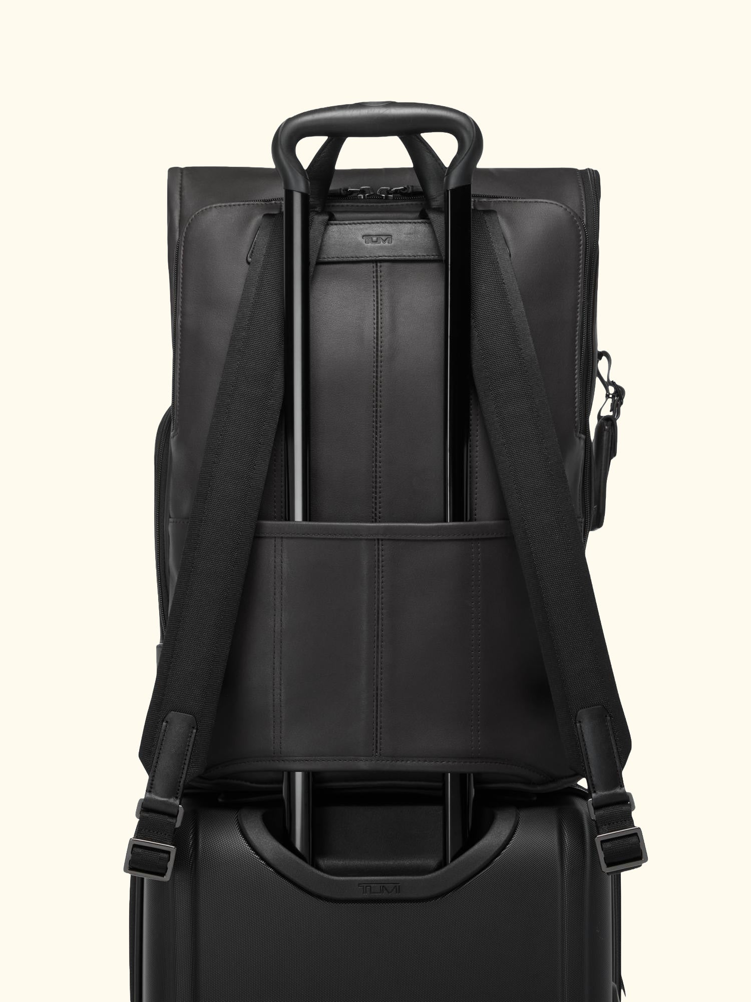 Osborn Roll Top Backpack, Espresso Brown Bombe
