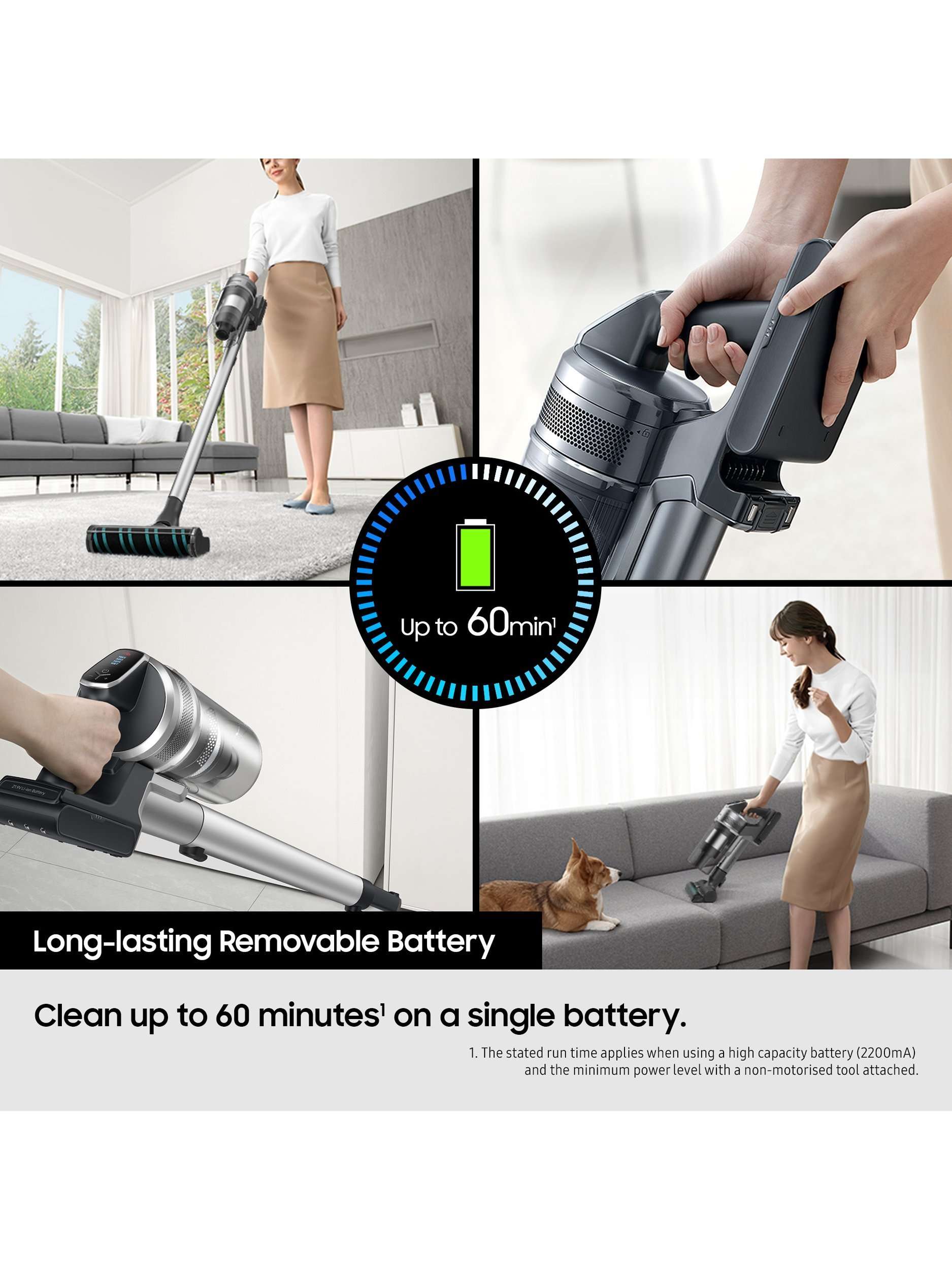 Jet Lite AI Cordless Vacuum Cleaner, Pebble Grey