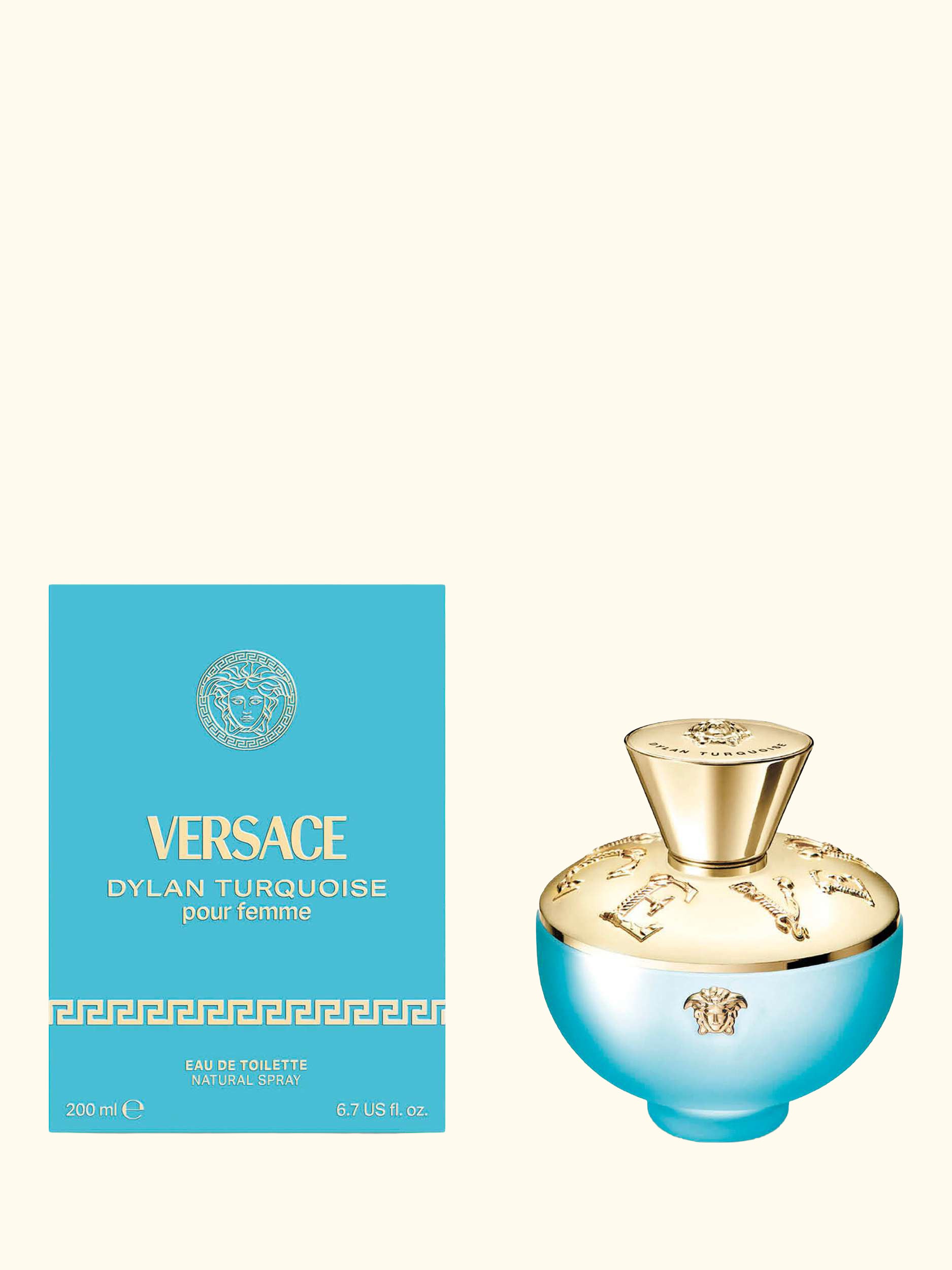Dylan Turquoise Eau de Toilette, 200ml