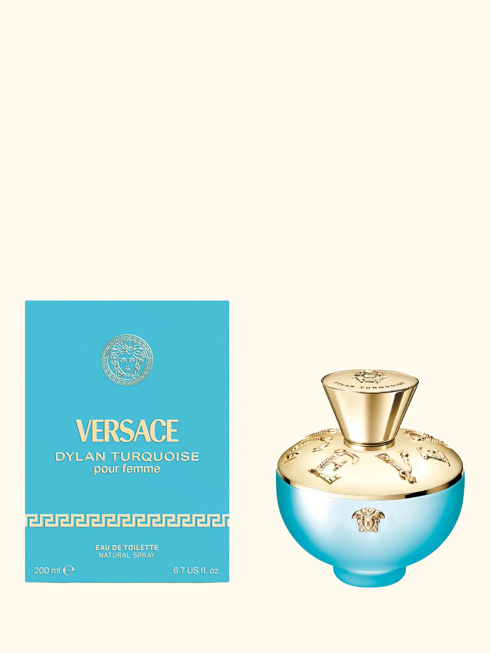 Dylan Turquoise Eau de Toilette, 200ml