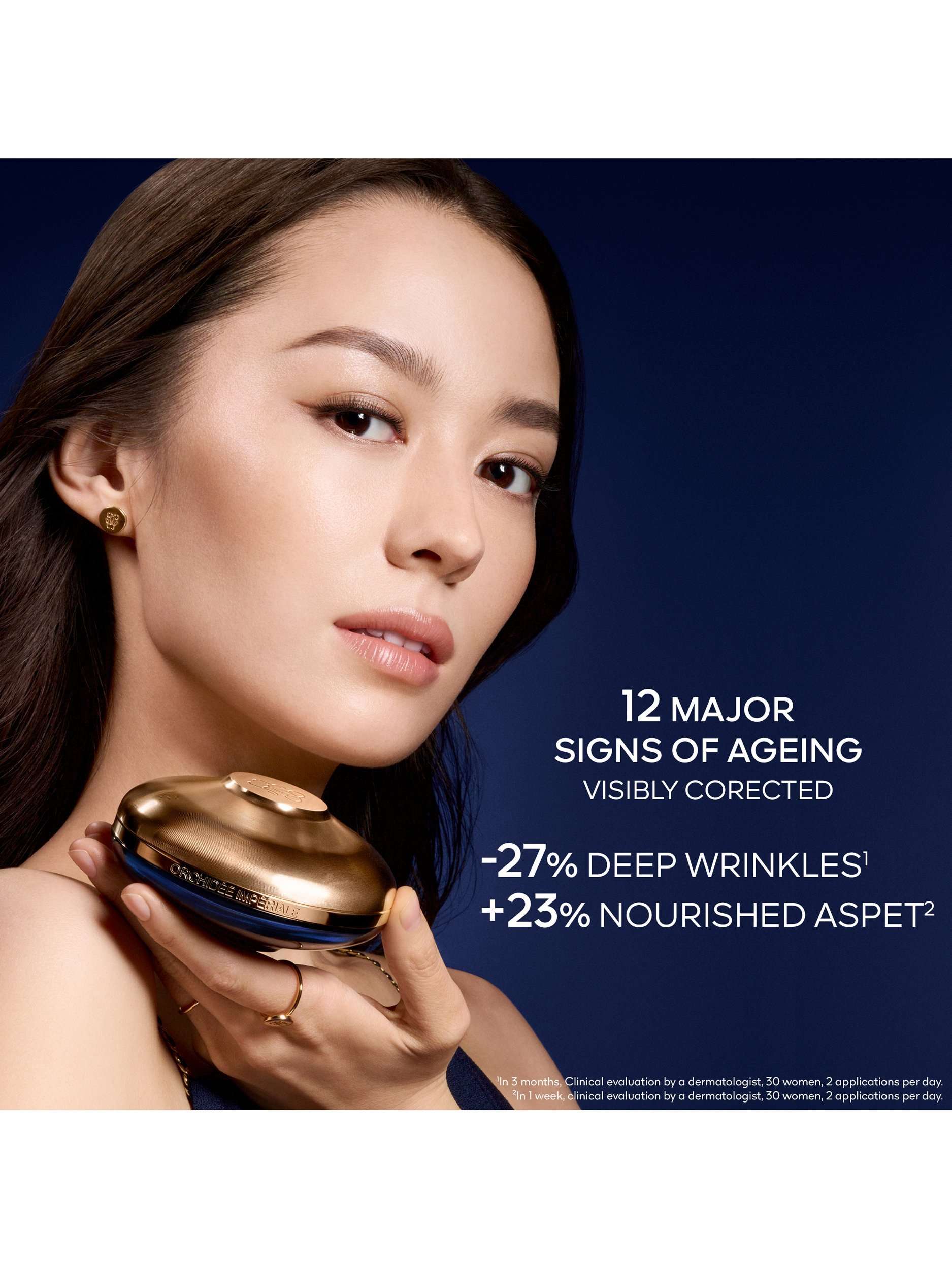 Orchidée Impériale The Longevity Rich Cream Refillable, 50ml
