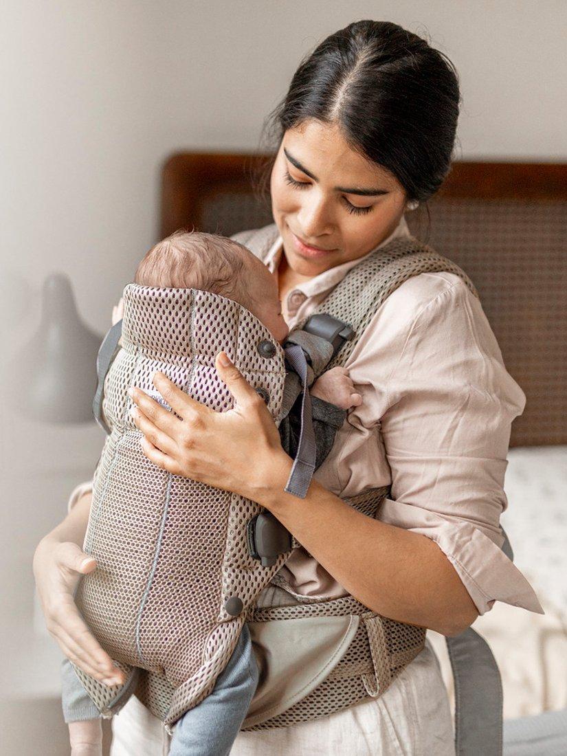 Harmony 3D Mesh Baby Carrier, Grey Beige