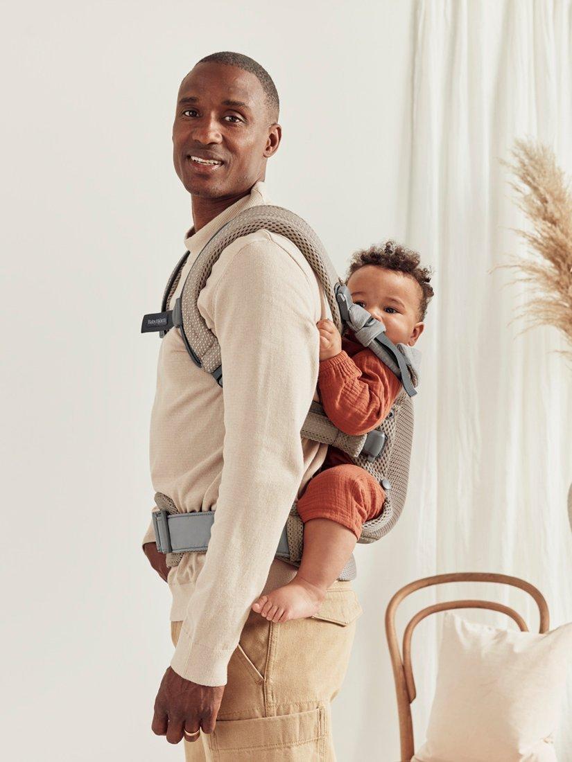 Harmony 3D Mesh Baby Carrier, Grey Beige
