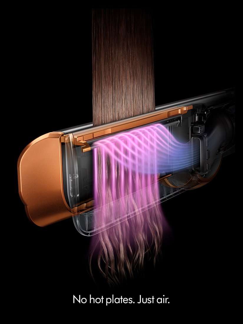 Airstrait™ Hair Straighteners with Presentation Case, Amber Silk