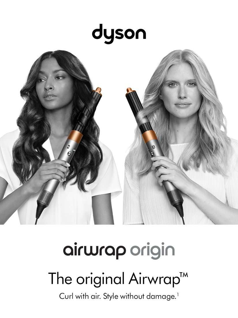 Airwrap Origin Hair Styler, Nickel Copper
